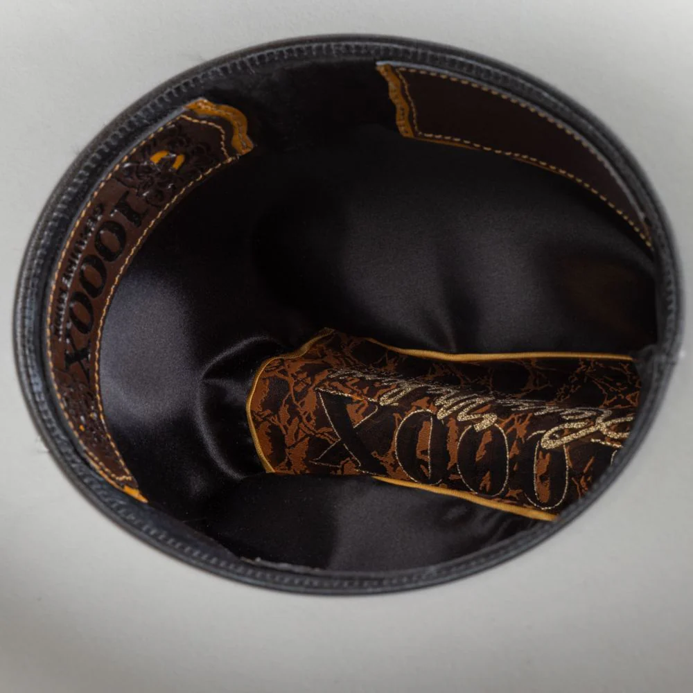 1000X Imperial Platinum Larry Mahans Fur Felt Hat - Image 5