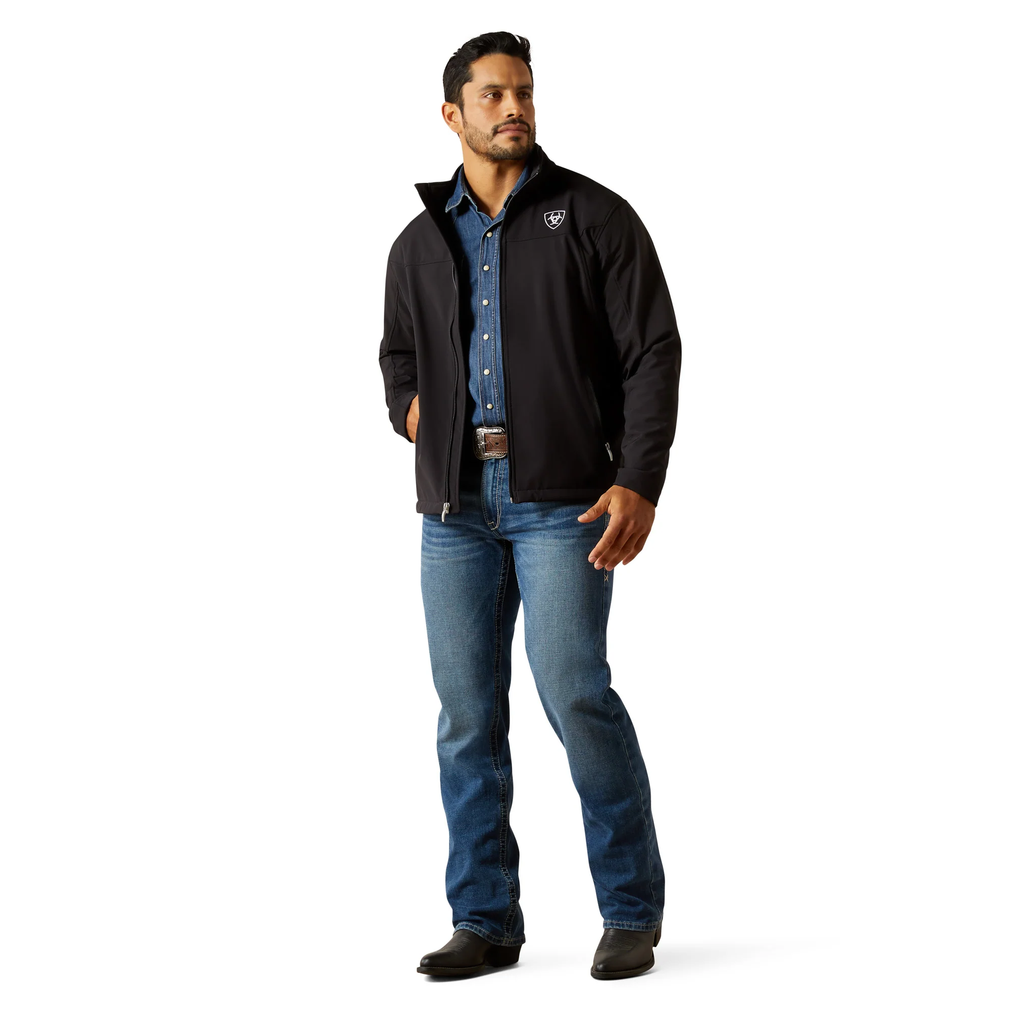Men Ariat Jackets Team Softshell 10031424 - Image 4
