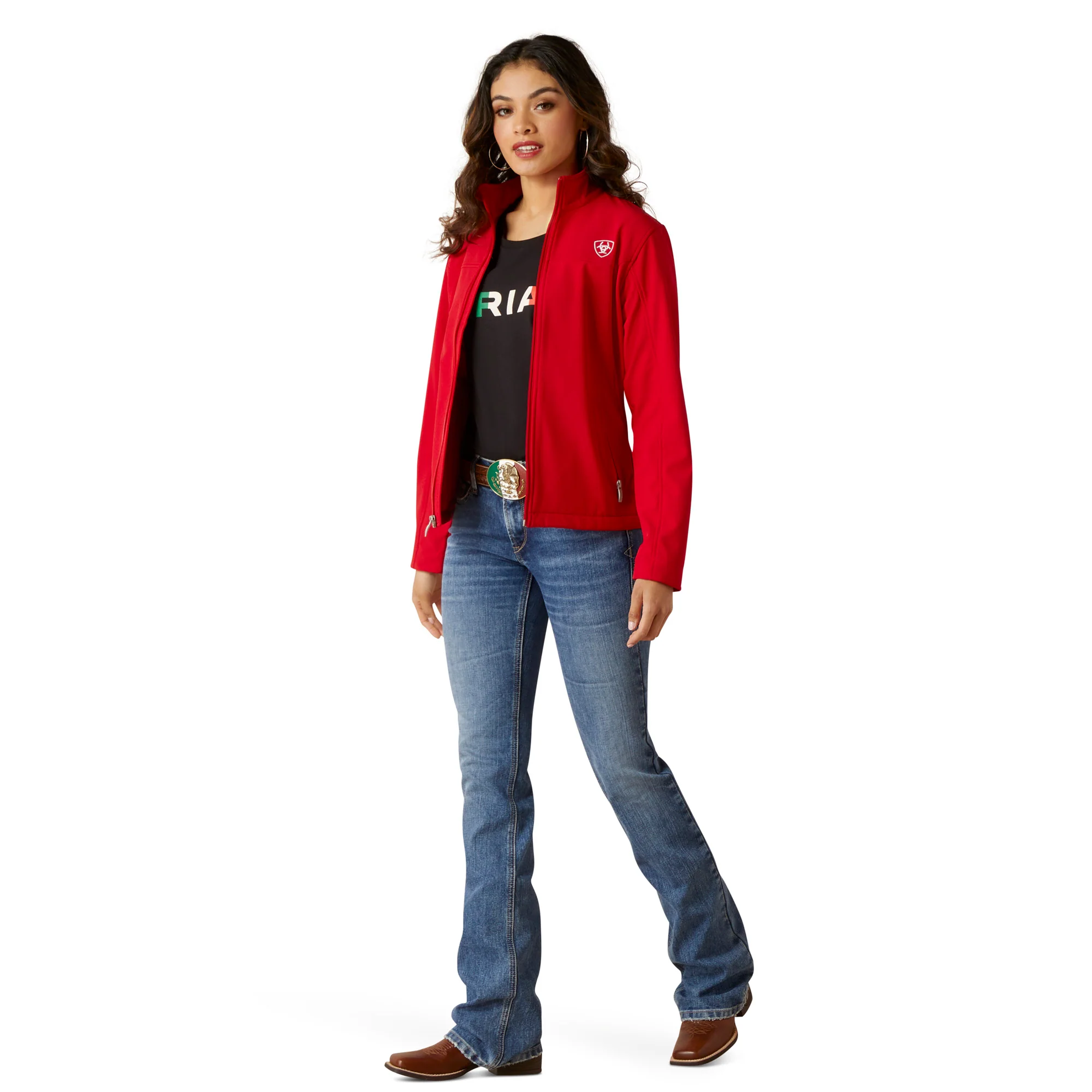 Women Ariat Jackets Team Softshell 10033526 - Image 4