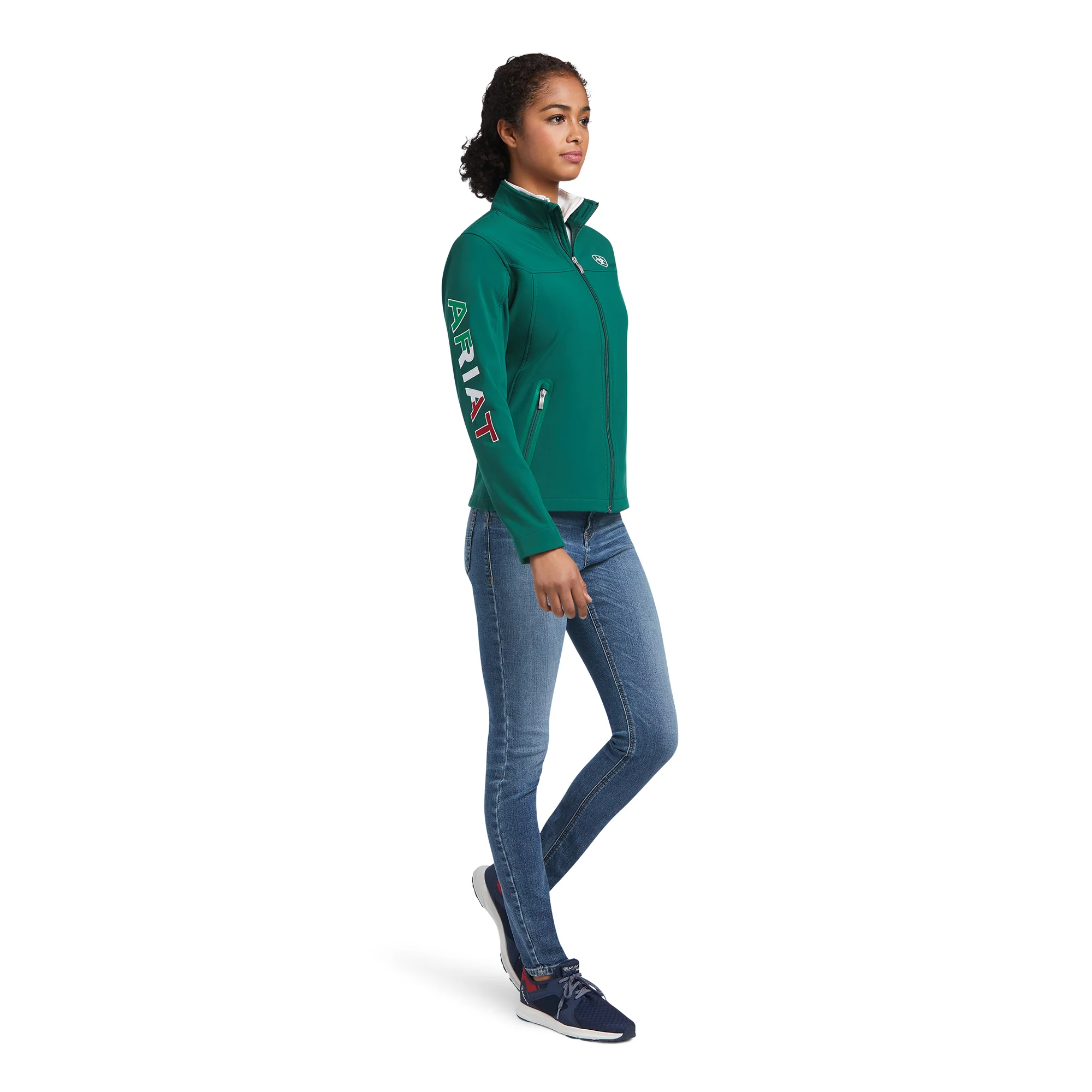 Women Ariat Jackets Team Softshell 10039460 - Image 5
