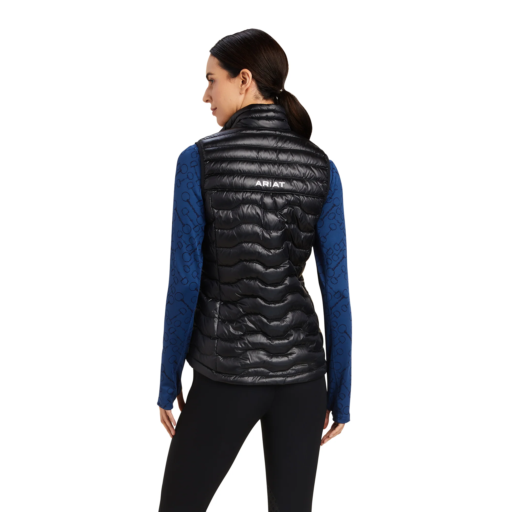 Women Ariat Black Vest 10041378 - Image 2
