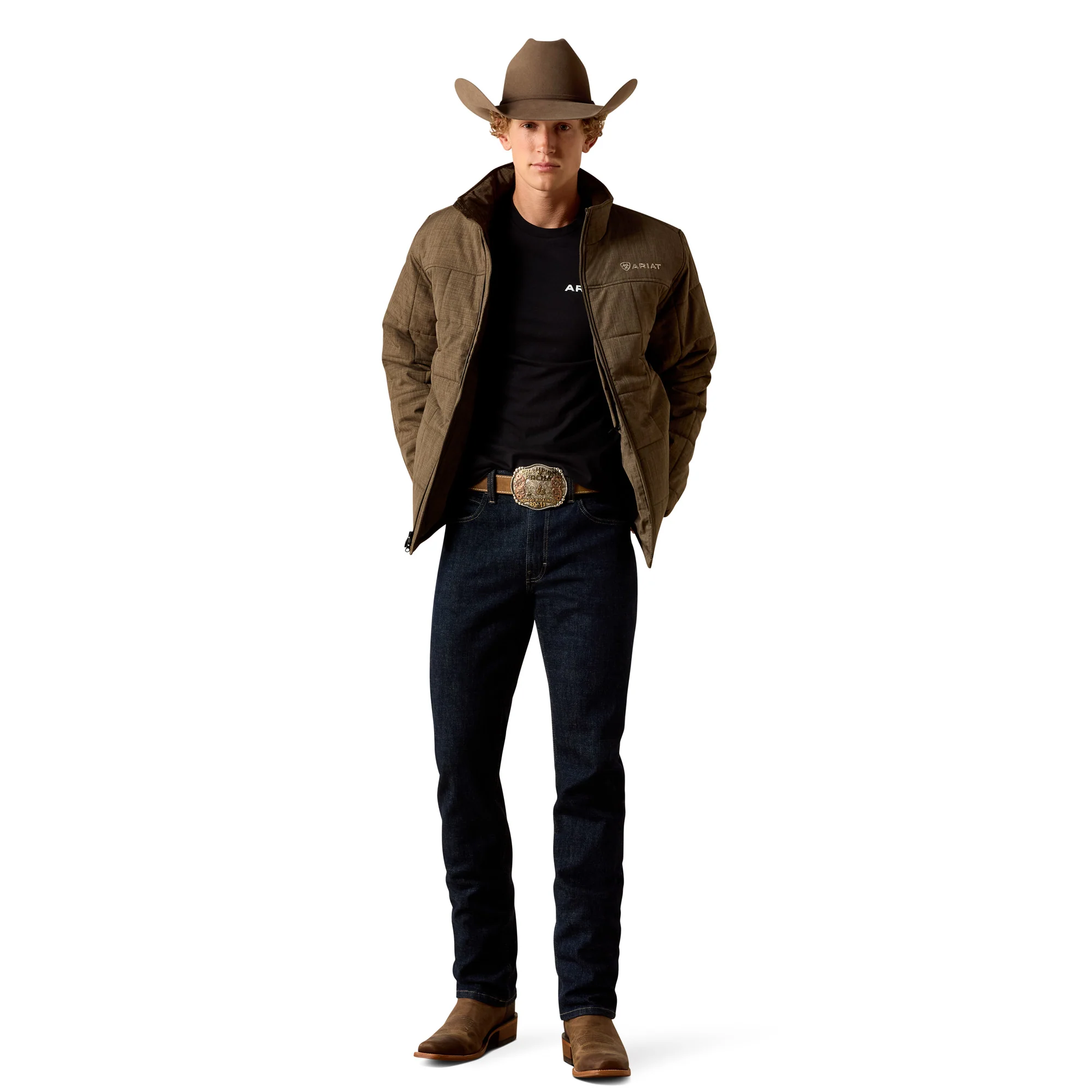 Men Ariat Jacket Crius Crocodile 10041575 - Image 7