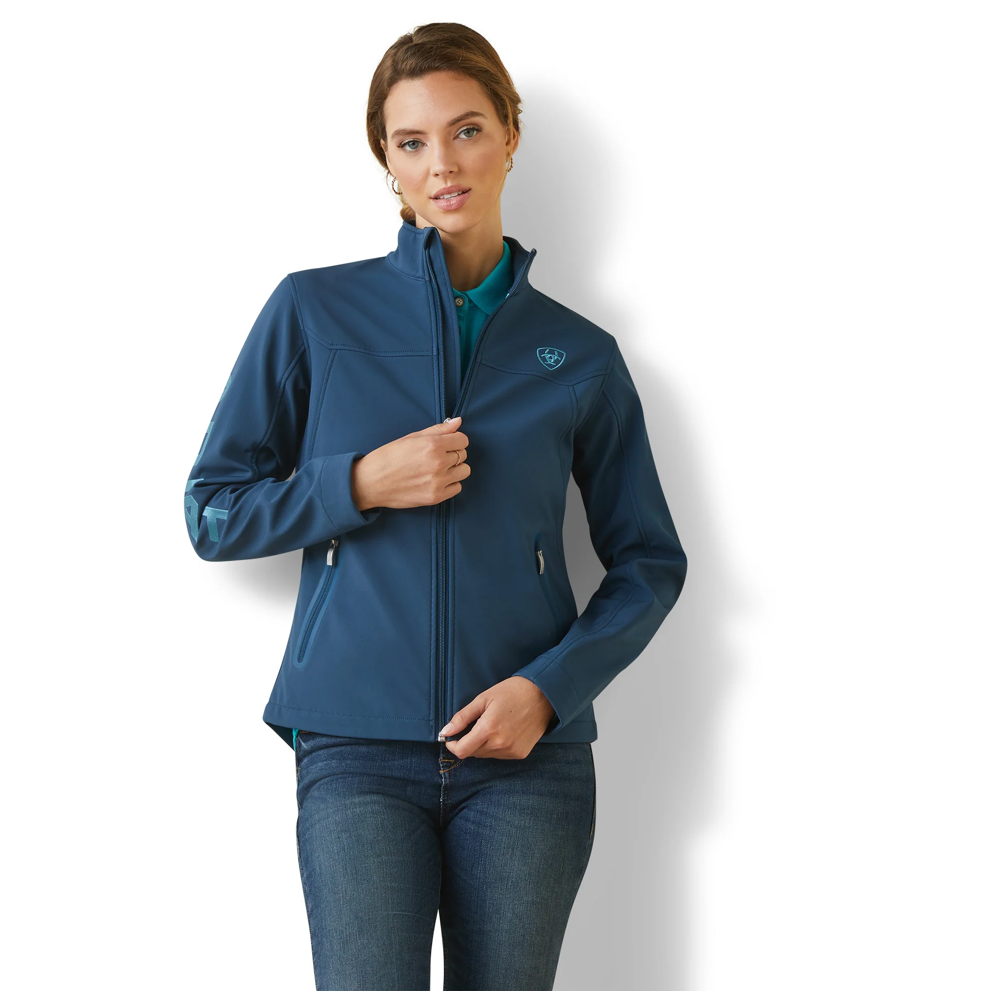 Women Ariat Jackets Team Softshell 10043524 - Image 2