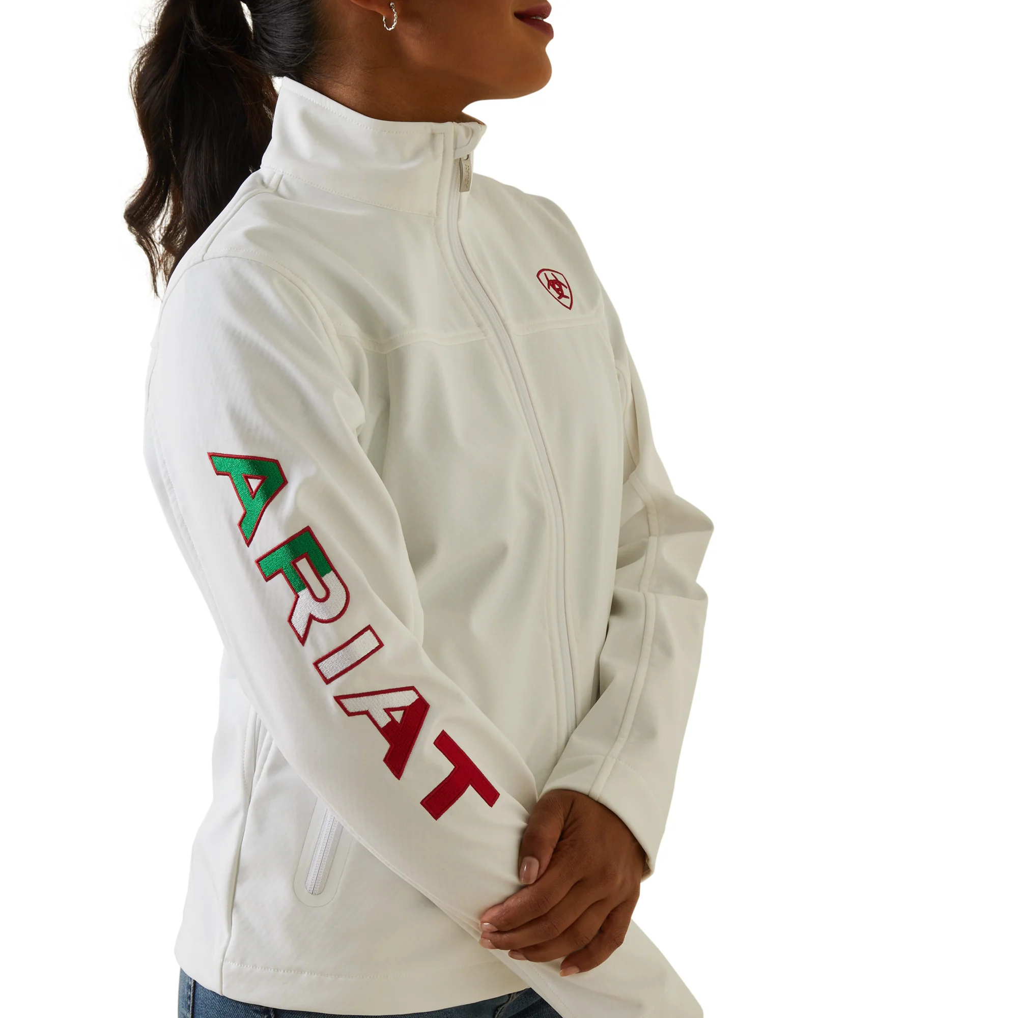 Women Ariat  Jackets Team Softshell 10043548 - Image 2