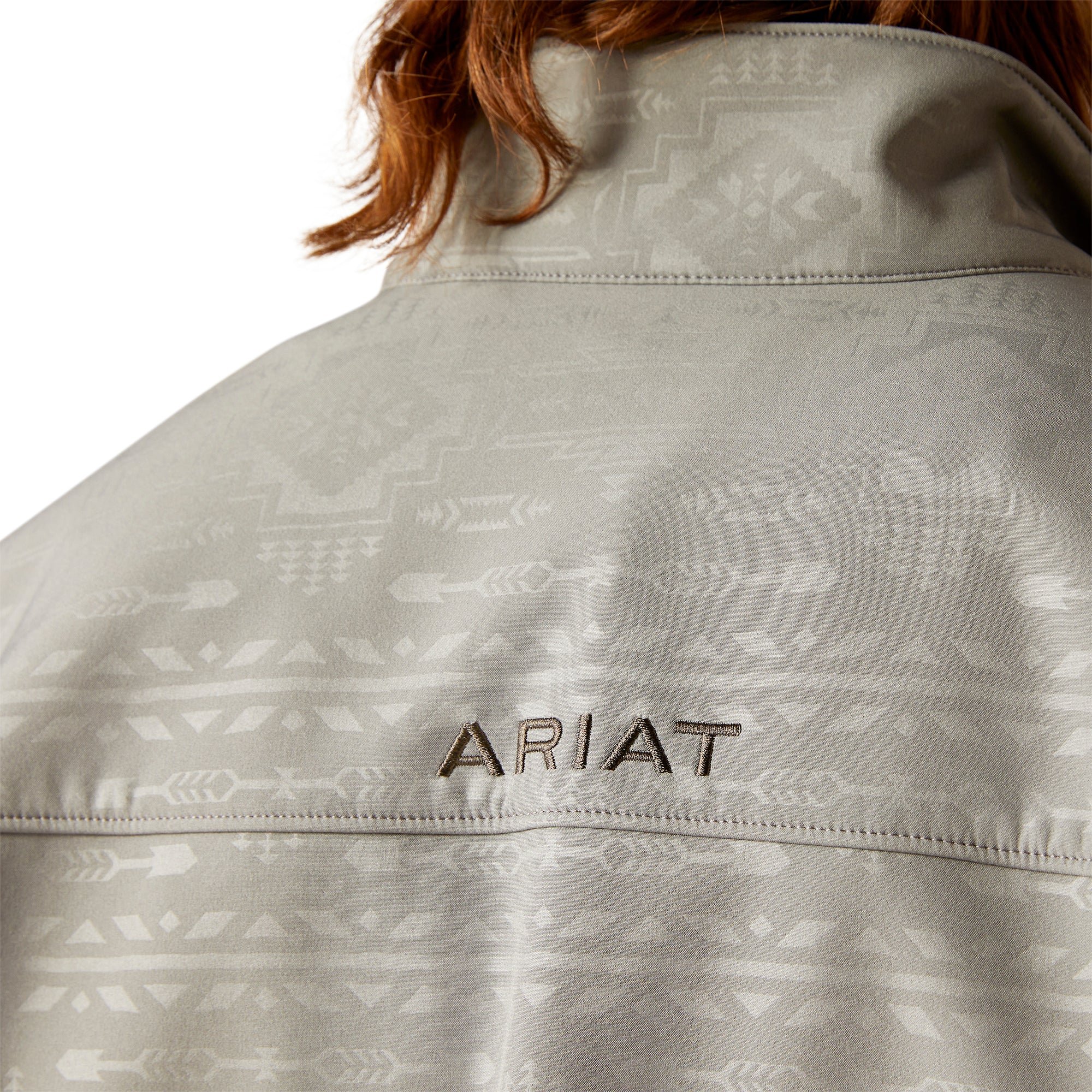 Men Ariat Jacket Vernon Jetty Grey 10046607 - Image 4