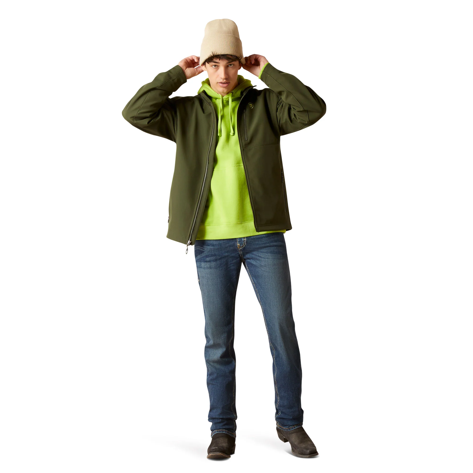 Men Ariat Jacket Duffel 10046727 - Image 6