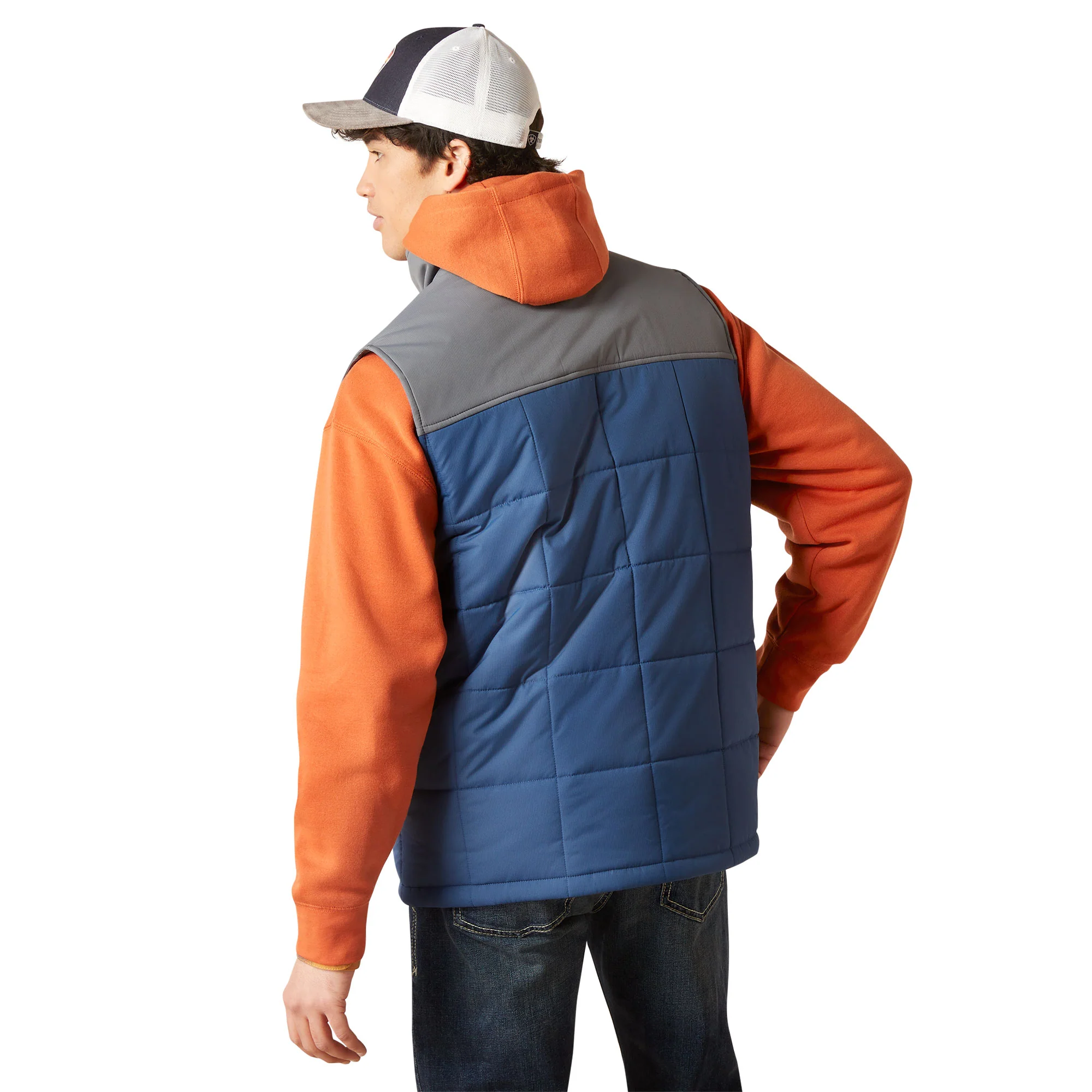 Men Ariat Vest Crius Midsummer 10046732 - Image 4