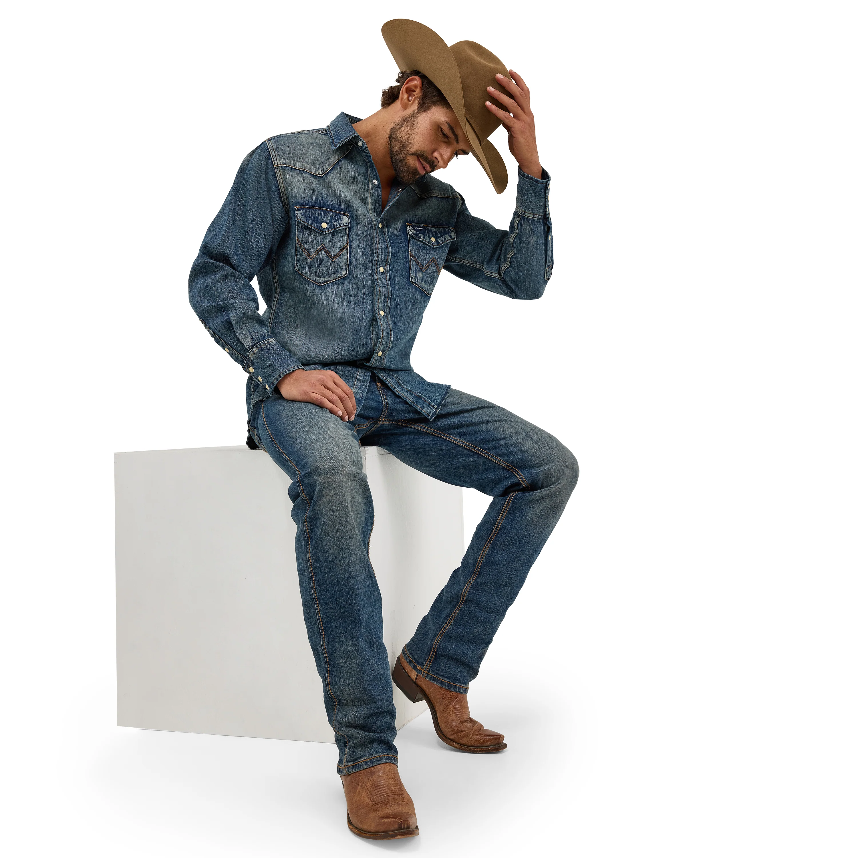 Men Wrangler Retro Bozeman Jean 10WLT88BZ - Image 4