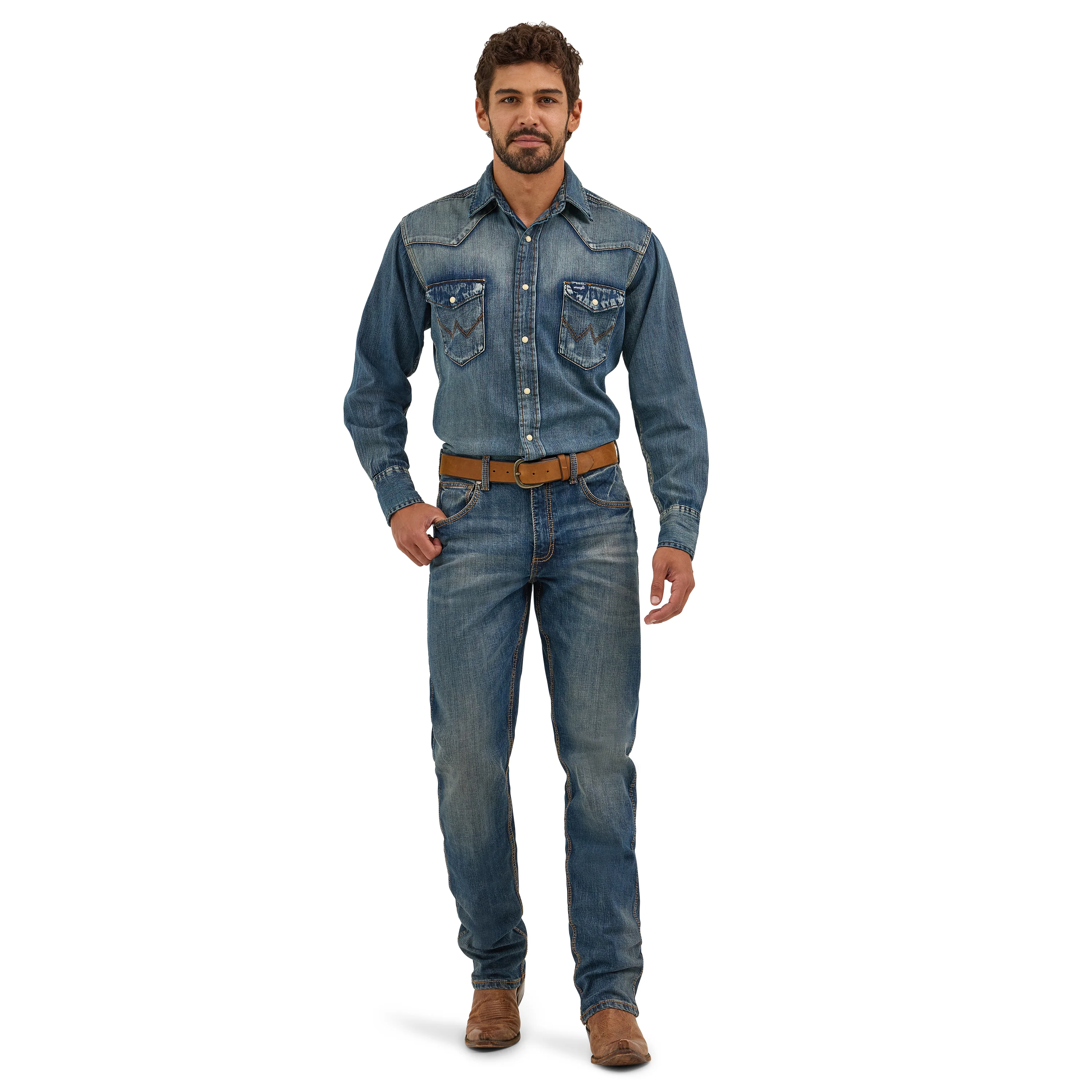 Men Wrangler Retro Bozeman Jean 10WLT88BZ - Image 5
