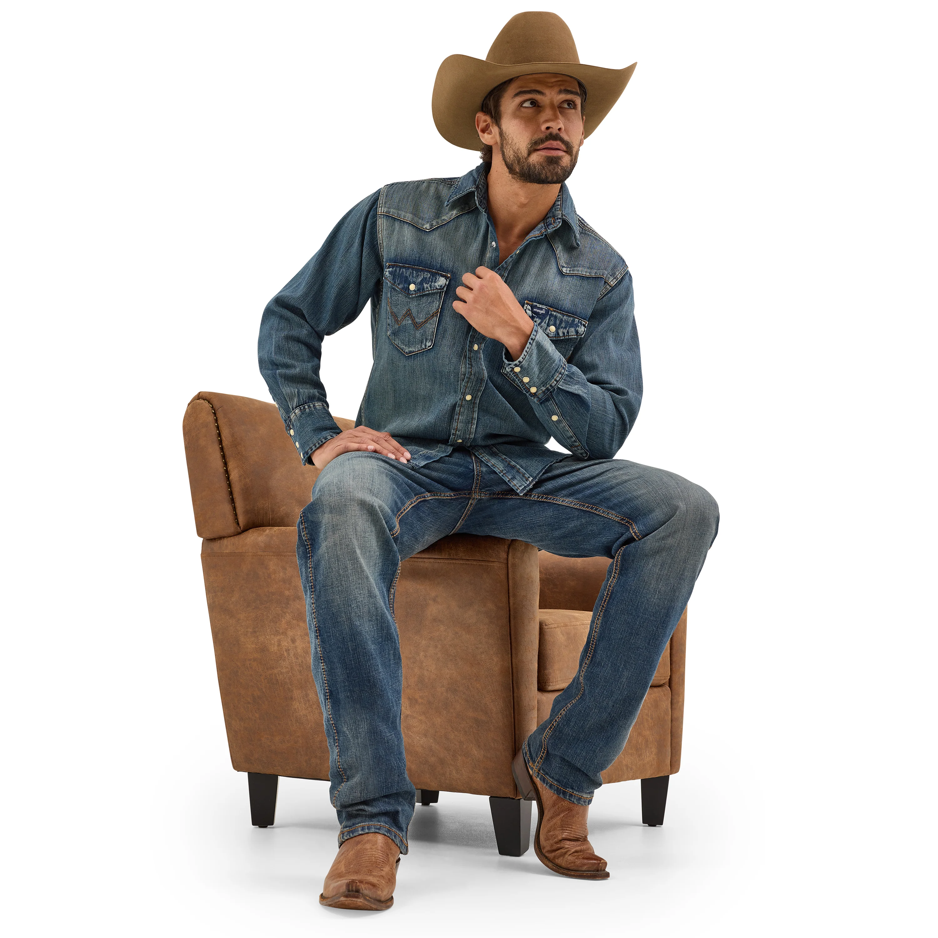 Men Wrangler Retro Bozeman Jean 10WLT88BZ - Image 7