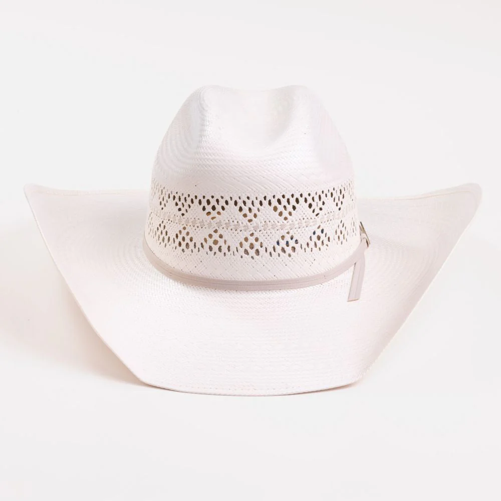 10X Durant Tan/Ivory Larry Mahans Straw Hat MSP430DURX44 - Image 2