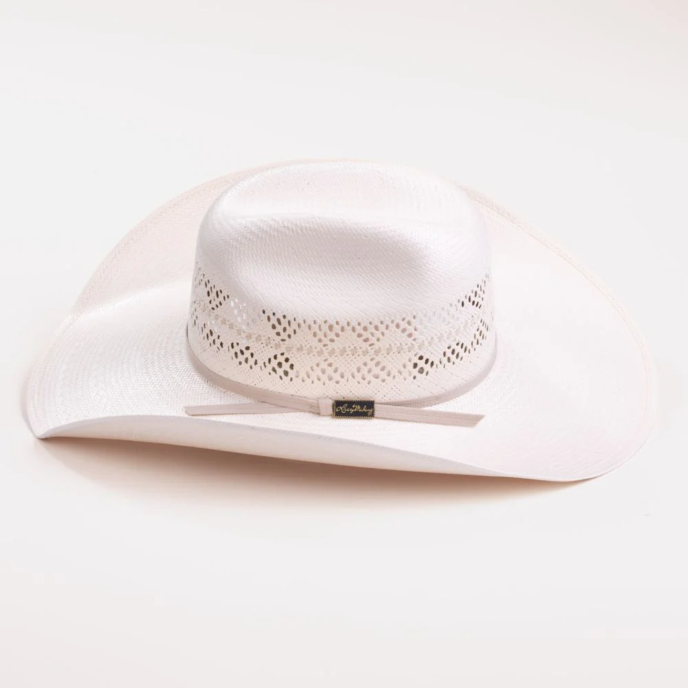 10X Durant Tan/Ivory Larry Mahans Straw Hat MSP430DURX44 - Image 3