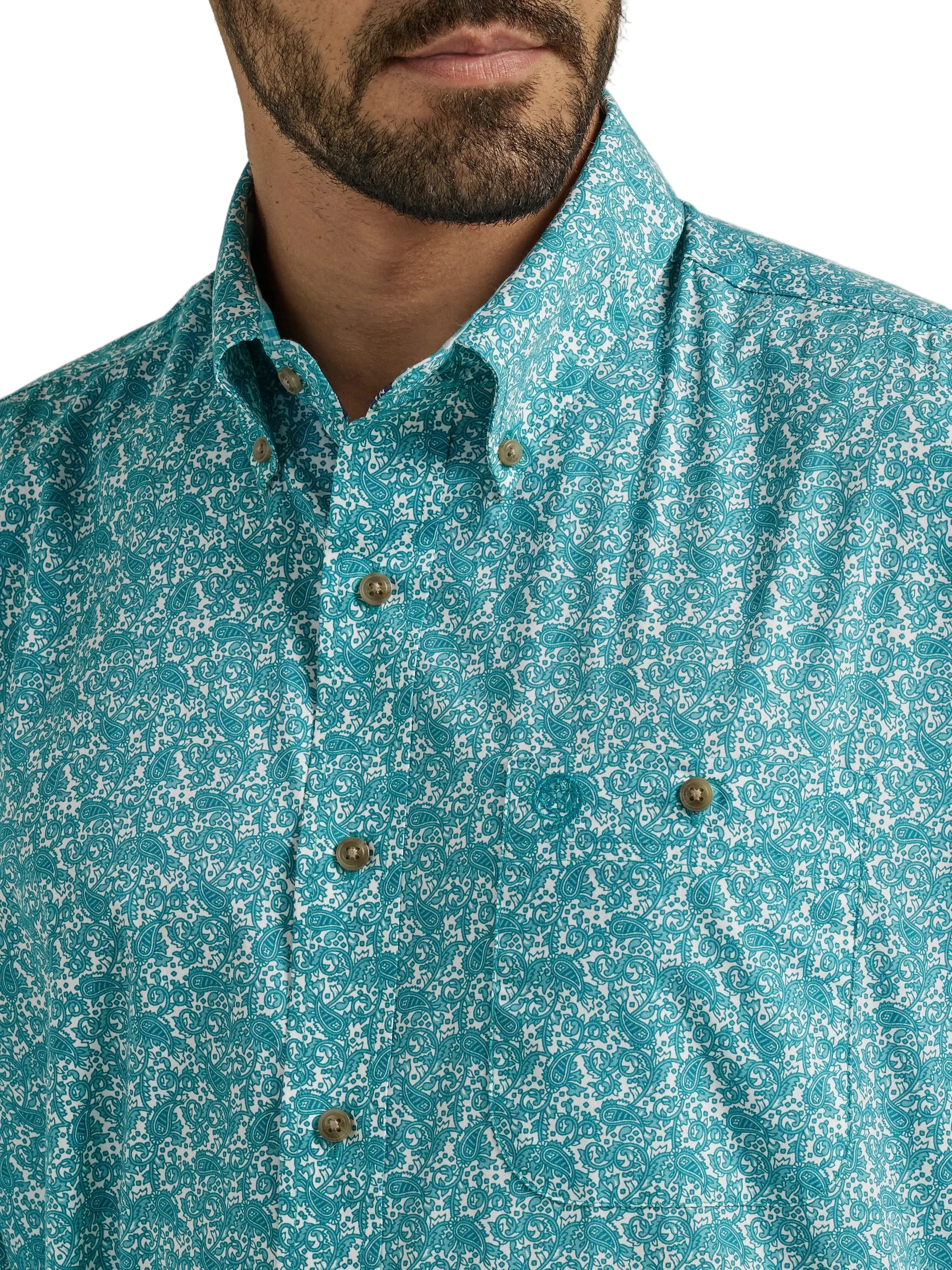 Men Wrangler Shirt George Straight MGS 112338087 - Image 2
