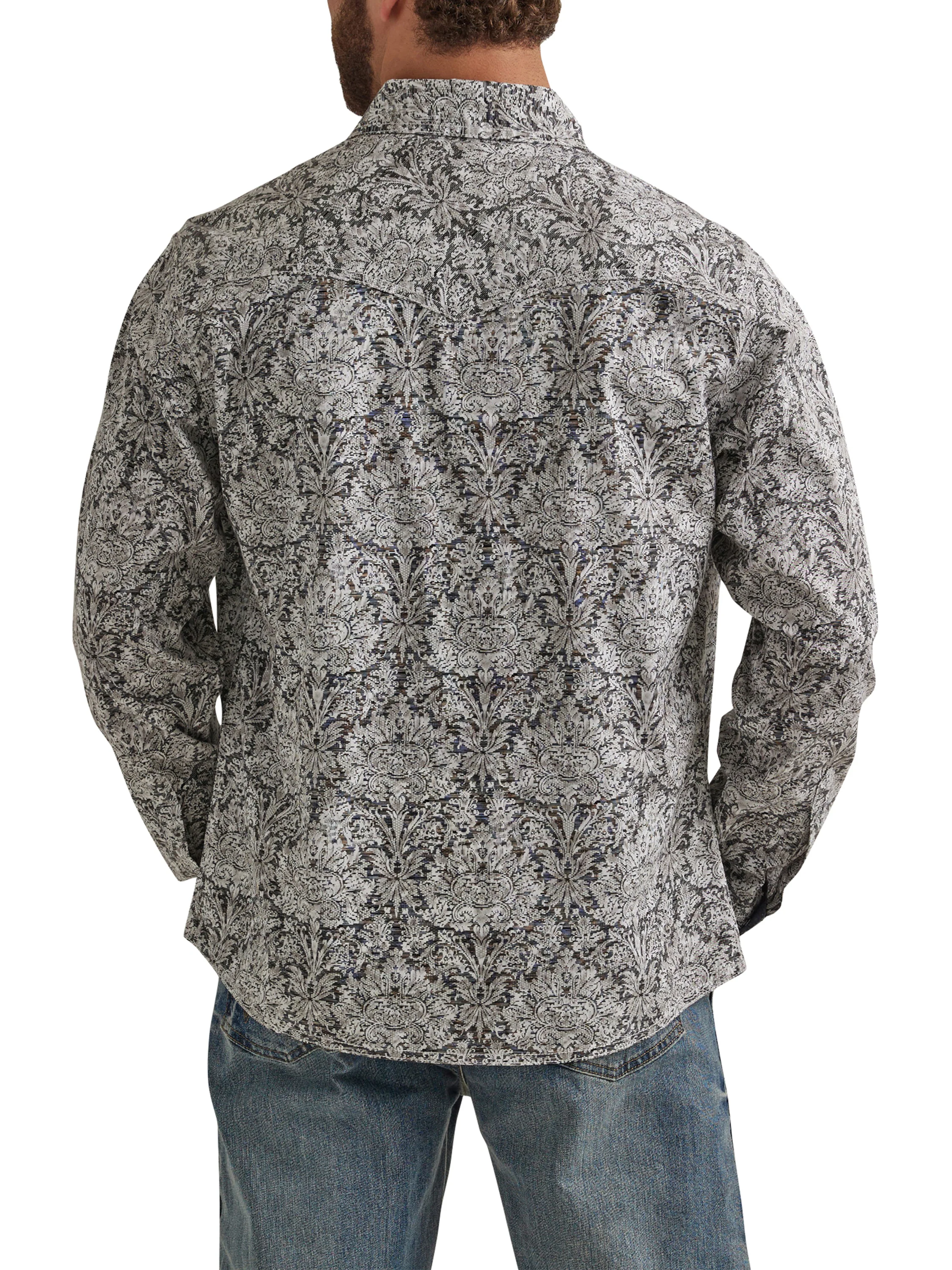 Men Wrangler Shirt Retro Black 112344561 - Image 4