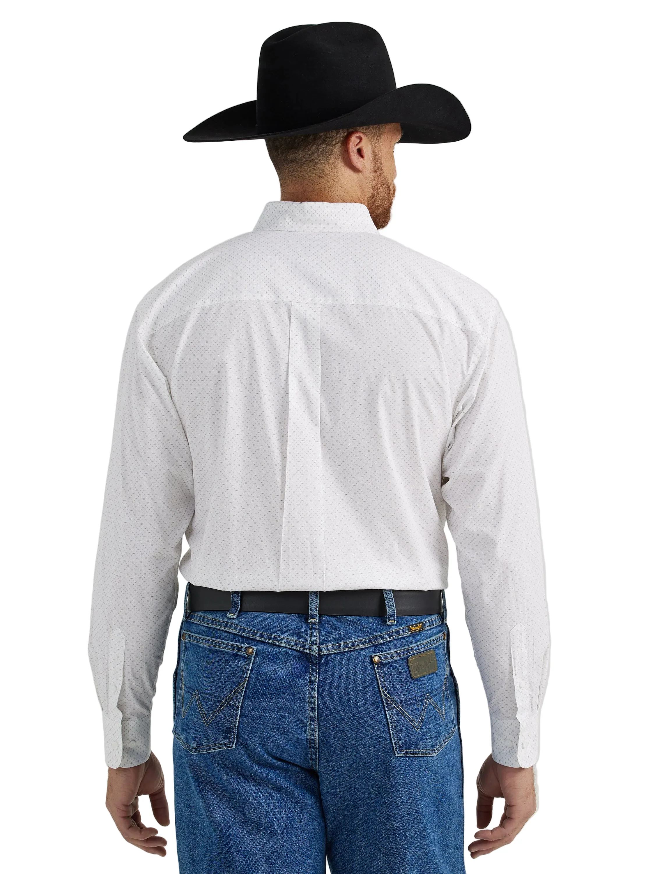 Men Wrangler Shirt George Strait White 112344869 - Image 4
