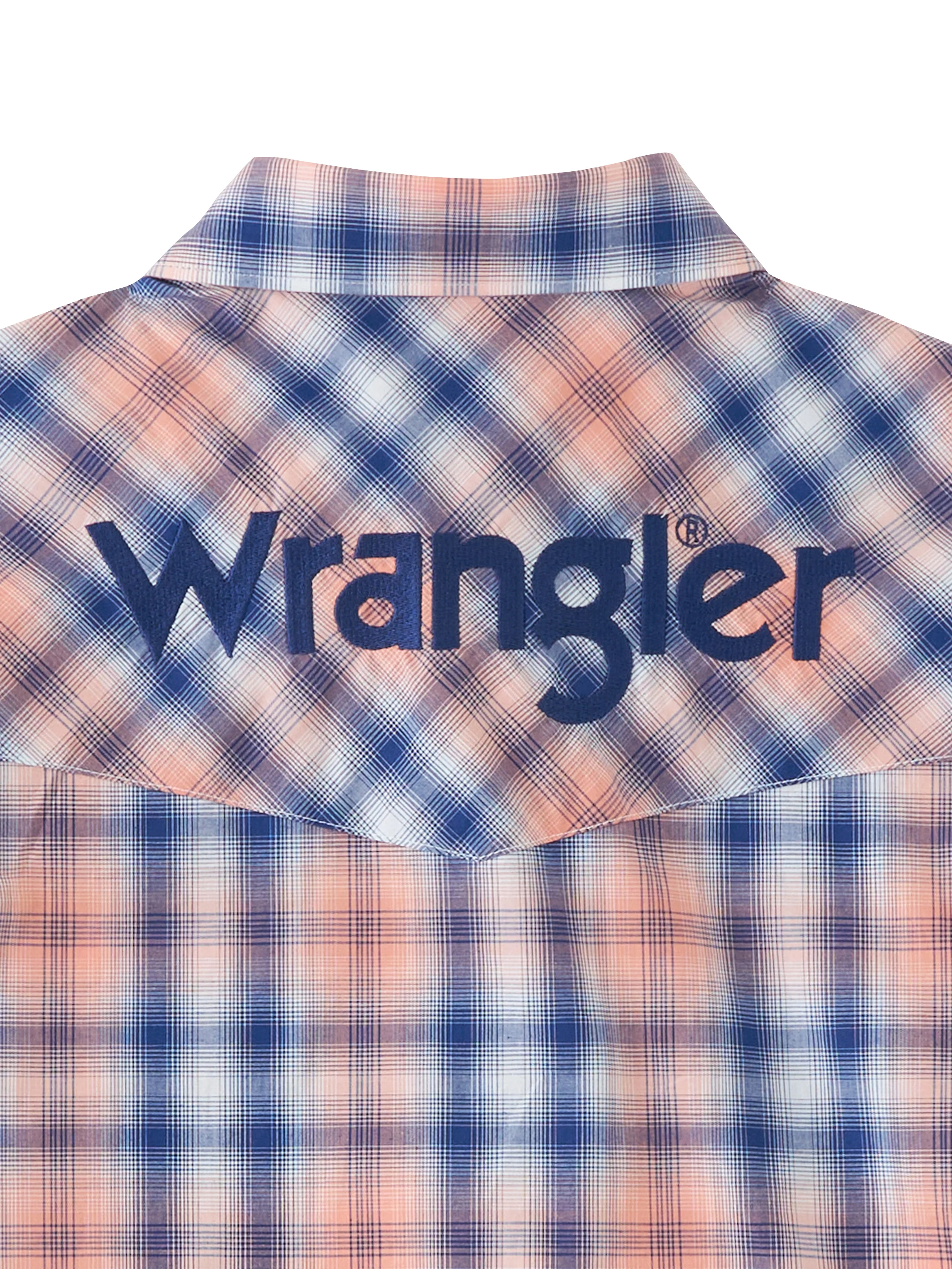 Men Wrangler Shirt Logo Blue 112346223 - Image 4
