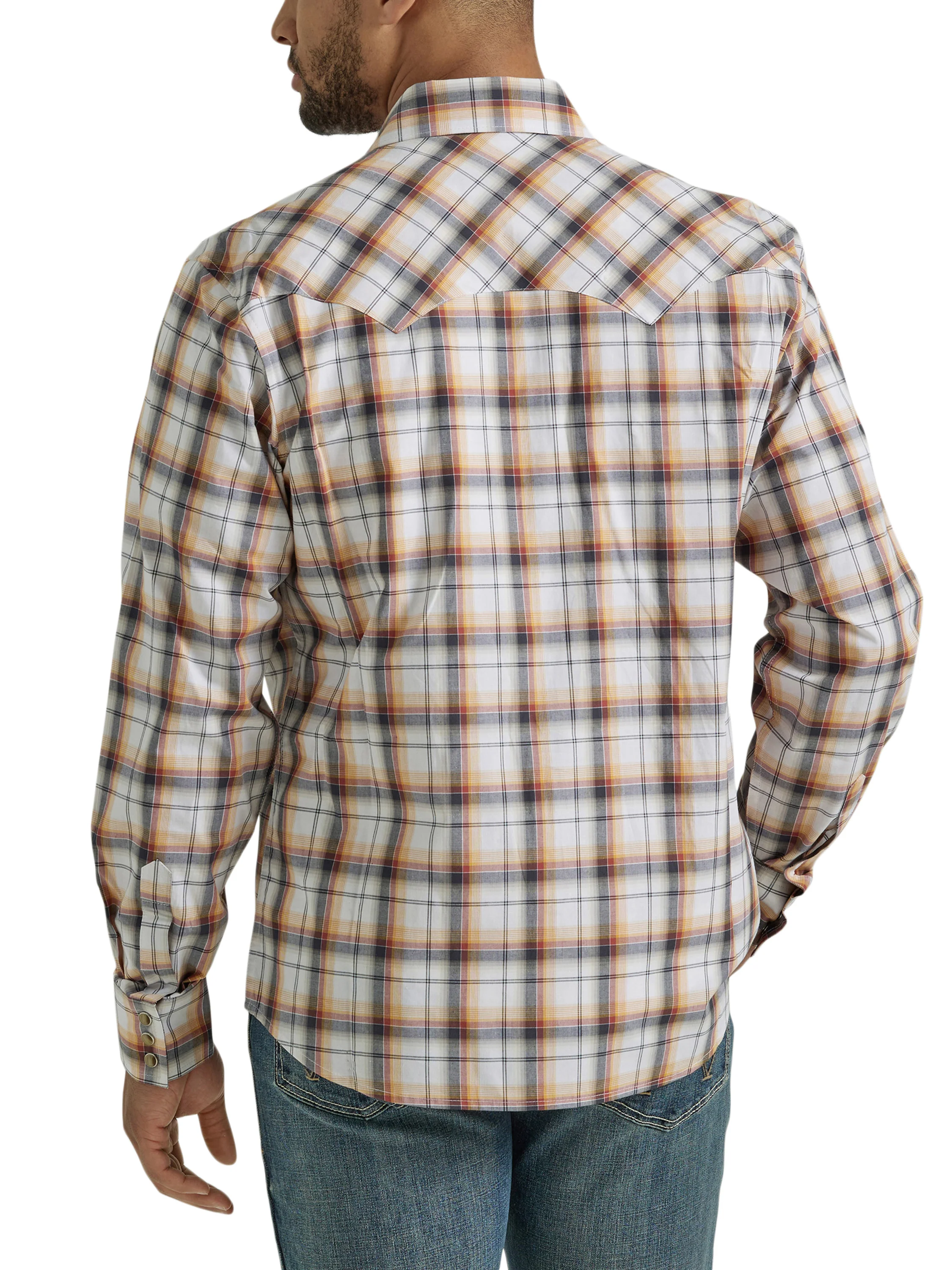 Men Wrangler Shirt Retro Tan 112346238 - Image 3