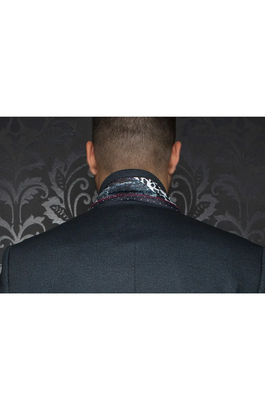 Men Au Noir Blazer Randolph Charcoal - Image 2