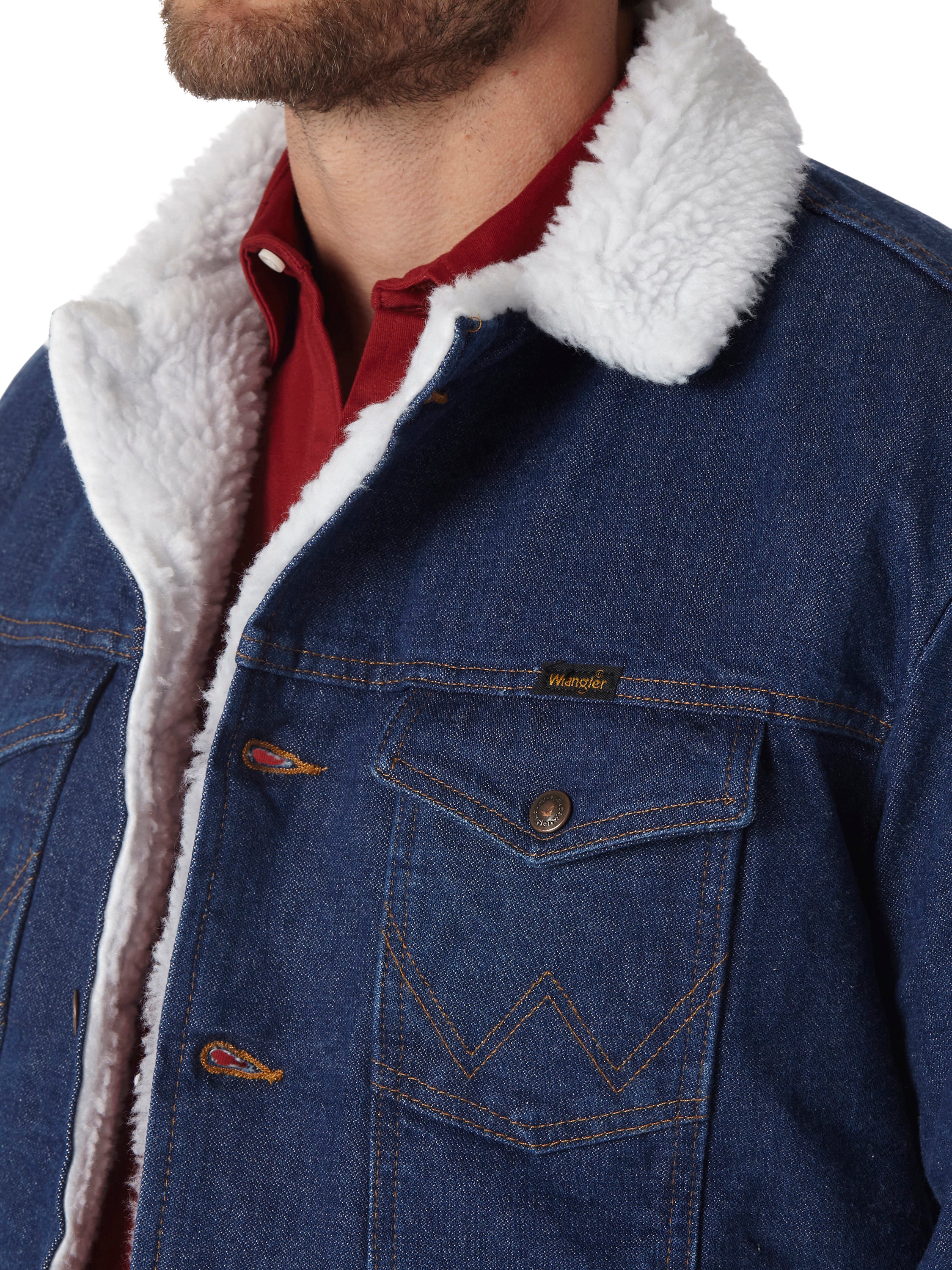 Men Wrangler Denim Jacket 74255PW