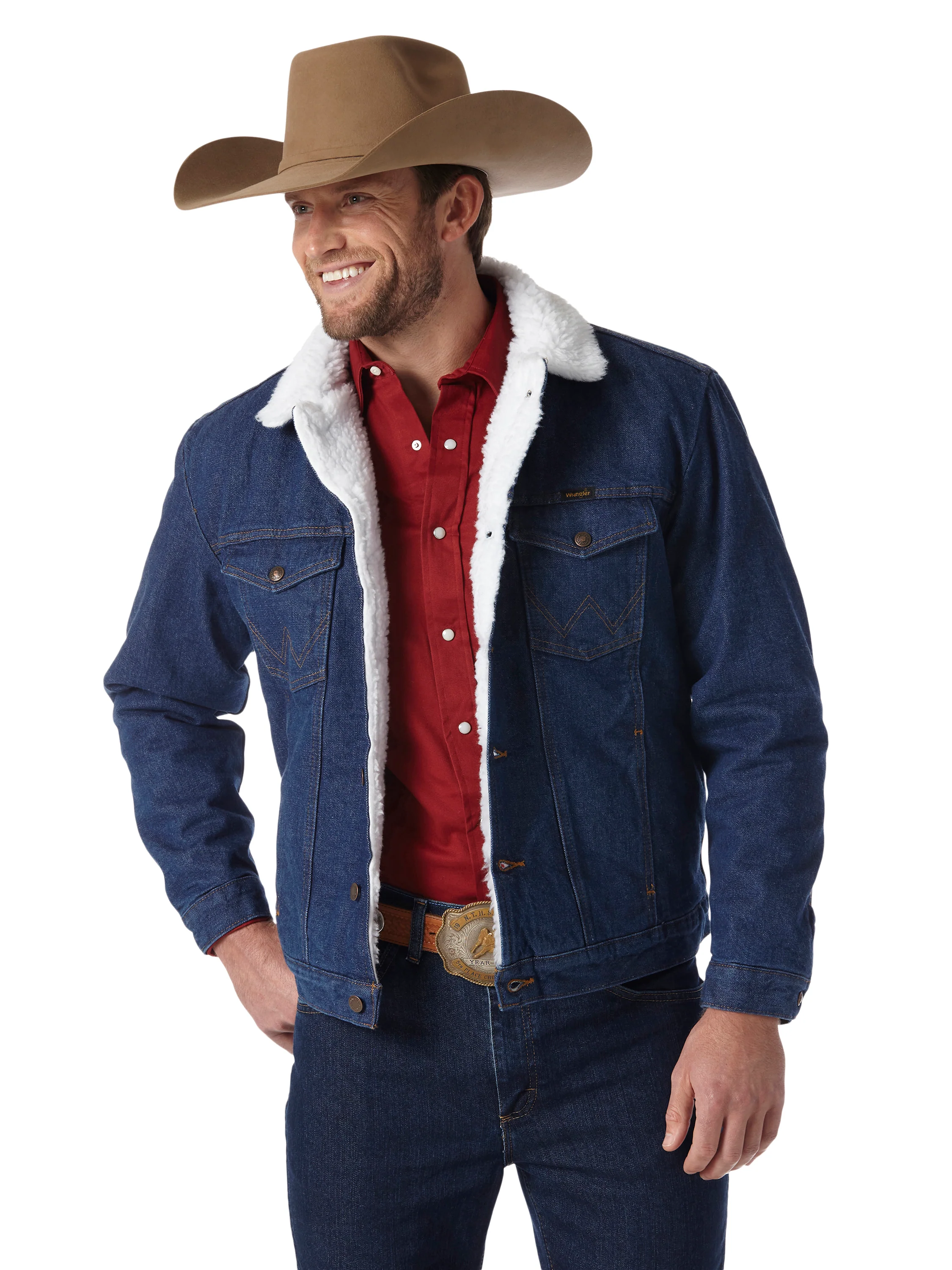 Men Wrangler Denim Jacket 74255PW - Image 2