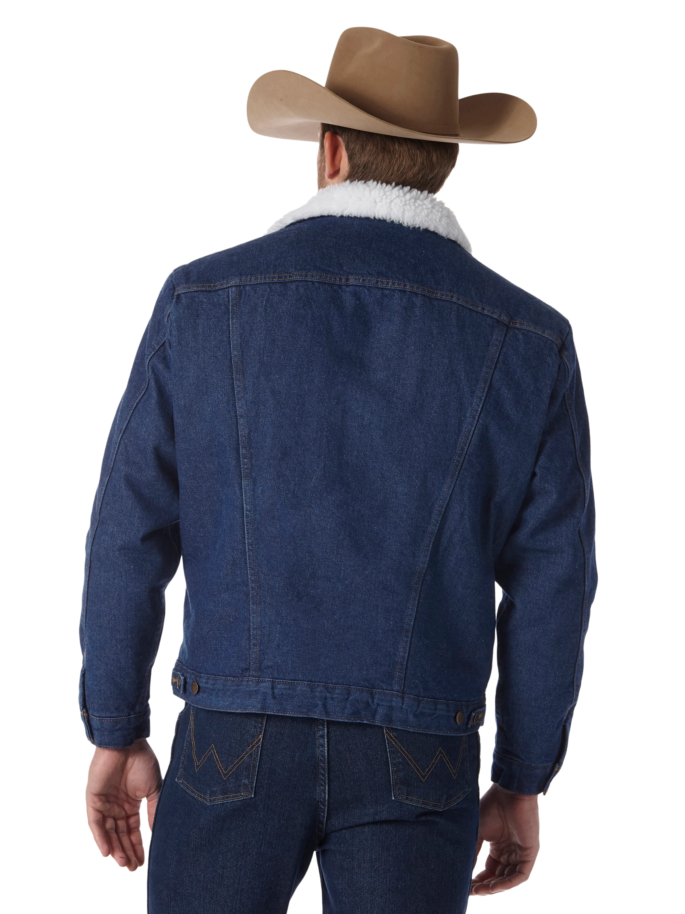 Men Wrangler Denim Jacket 74255PW - Image 3