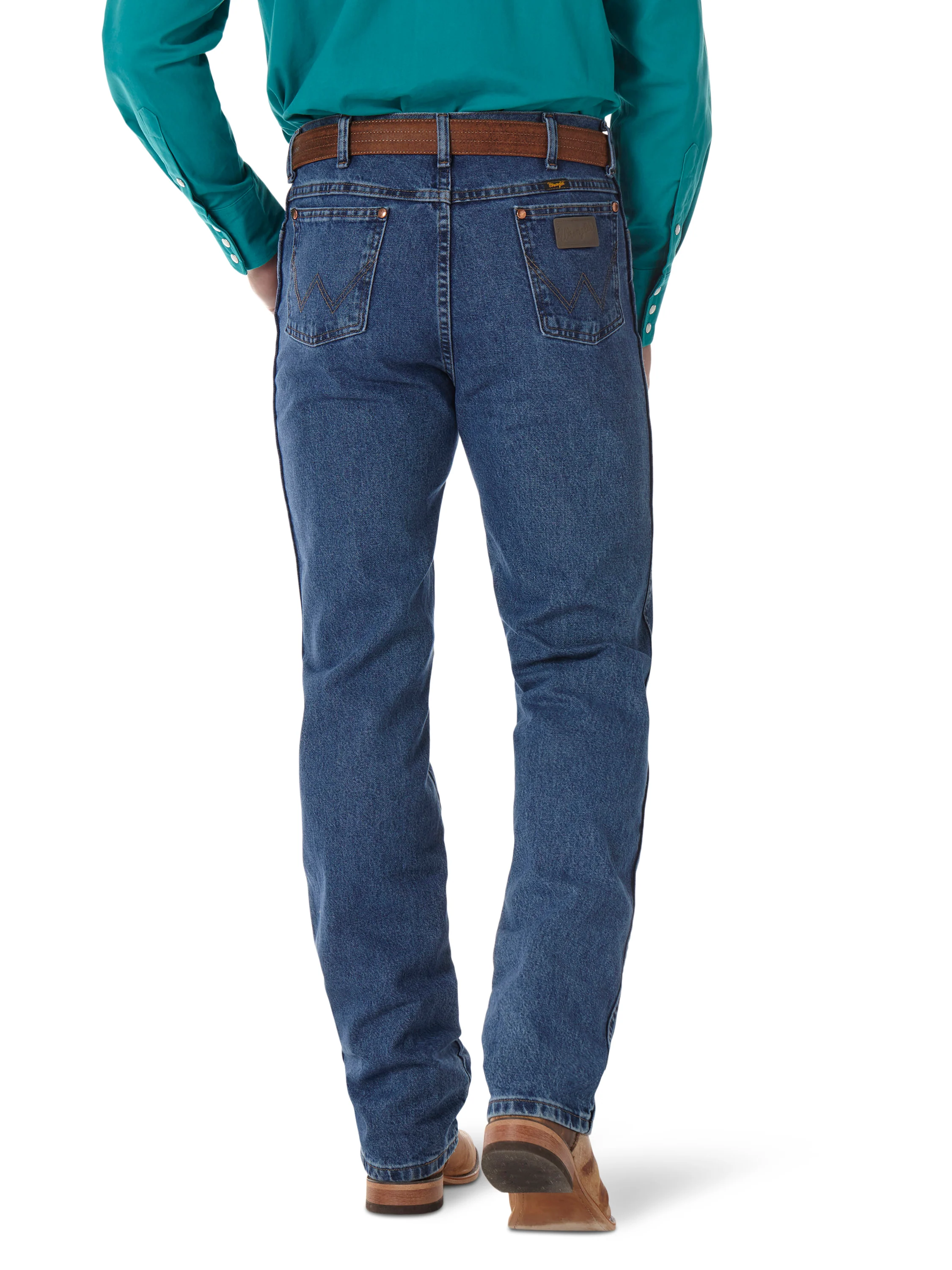 Men Wrangler Slim Stonewashed Jean 0936GBK - Image 2
