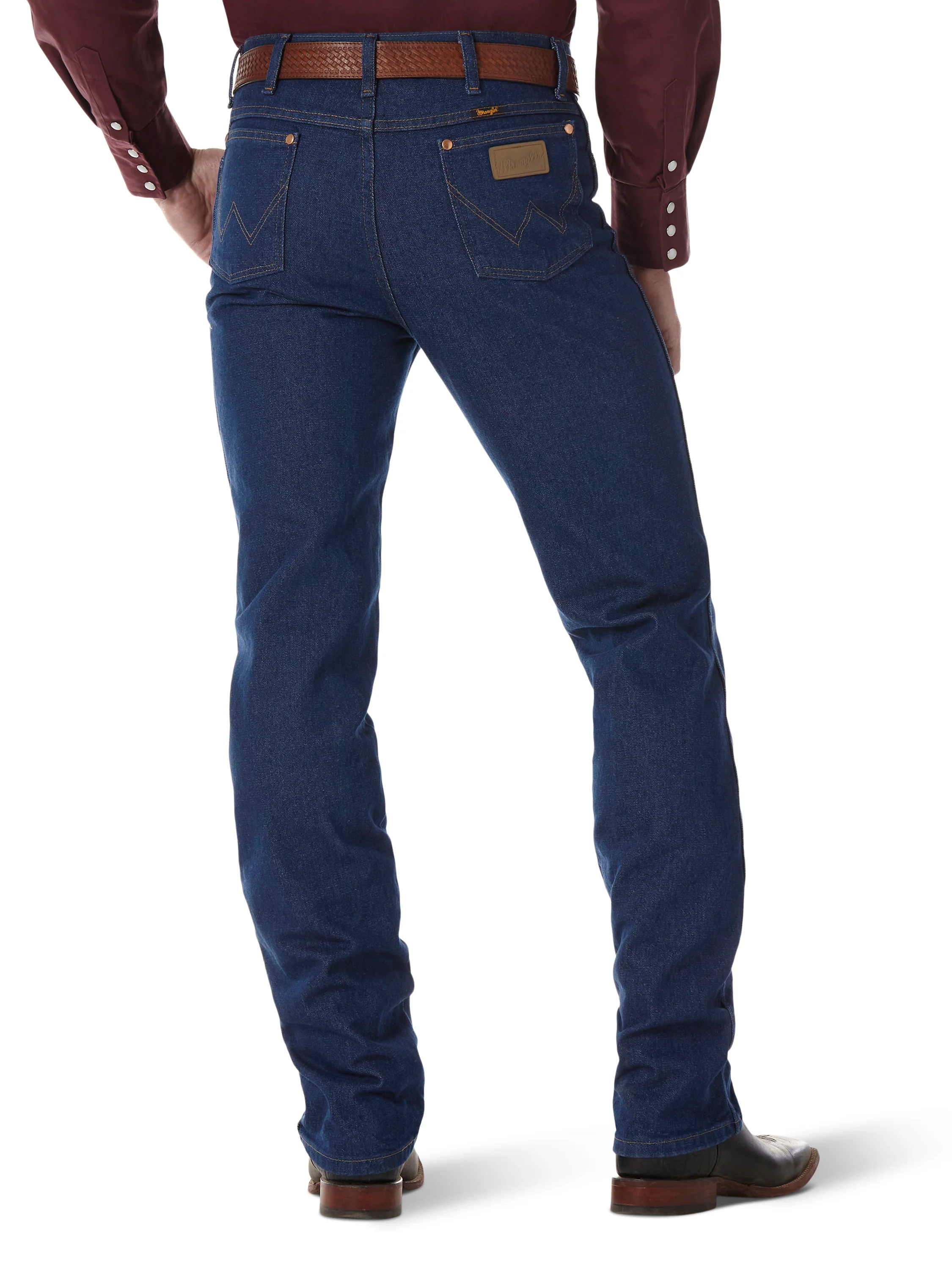 Men Wrangler Slim Prewashed Indigo Jean 0936PWD - Image 2