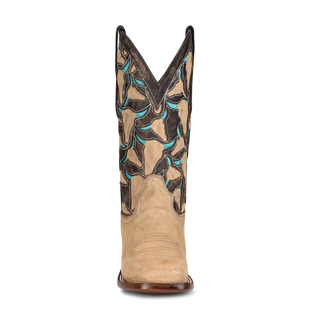 Women Corral Cowhide Boots A4206 - Image 3