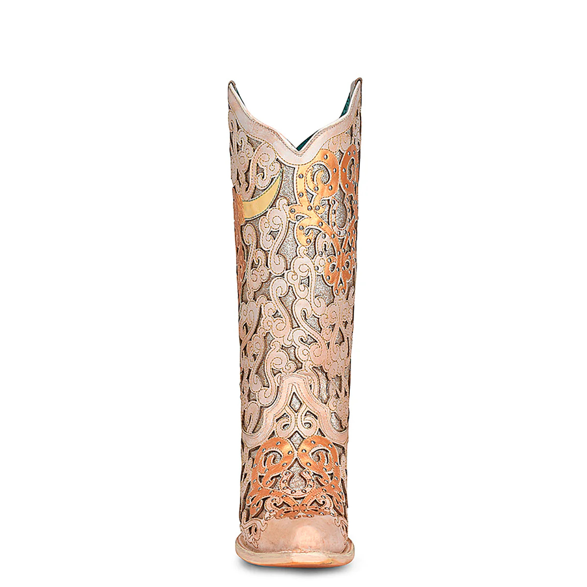 Women Corral Cowhide Boot A4408 - Image 3