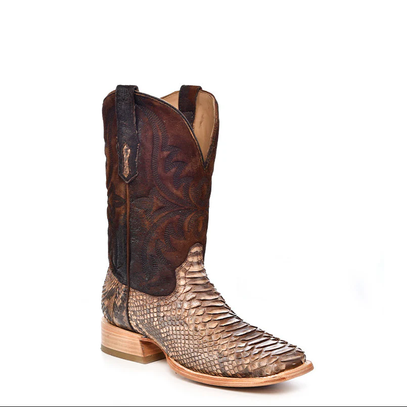 Men Corral Python Boots A4499