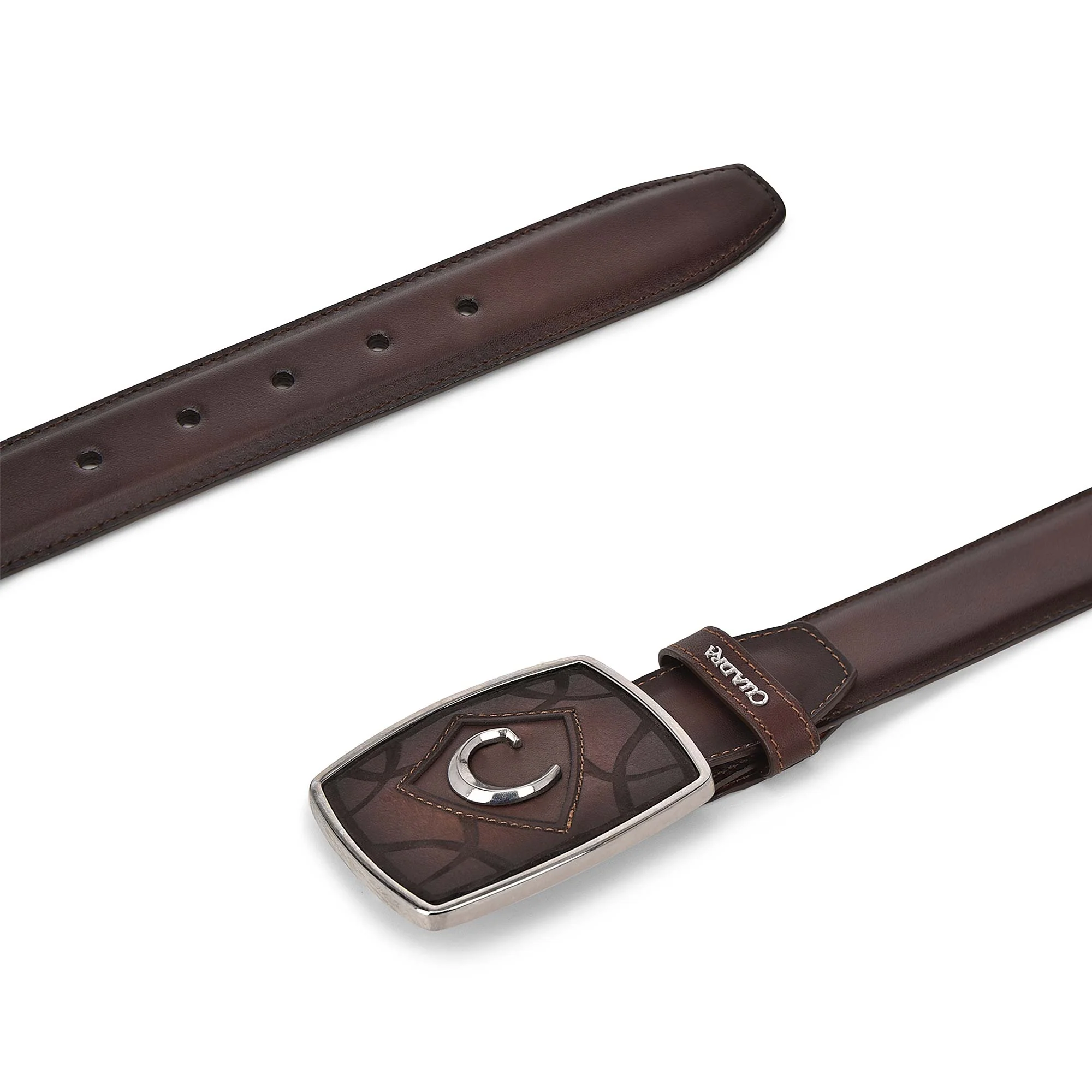 Men Cuadra Cowhide Belt BC158 - Image 3
