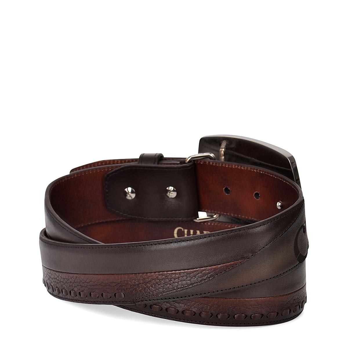 Men Cuadra Cowhide Belt BC246 - Image 3