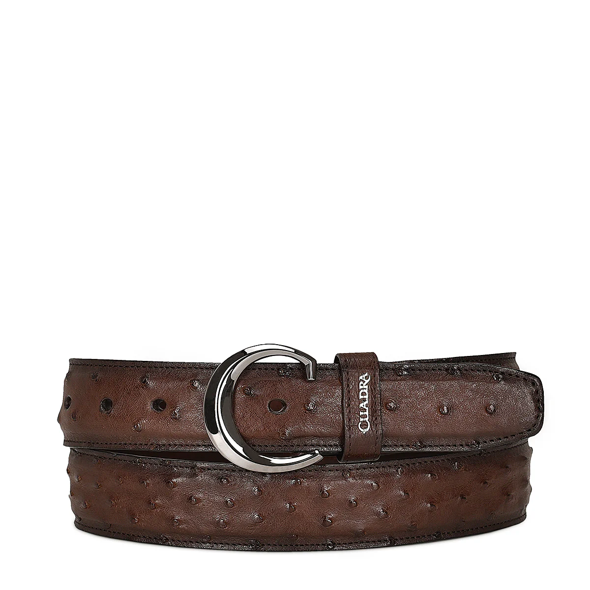 Men Ostrich Cuadra Belt BC272