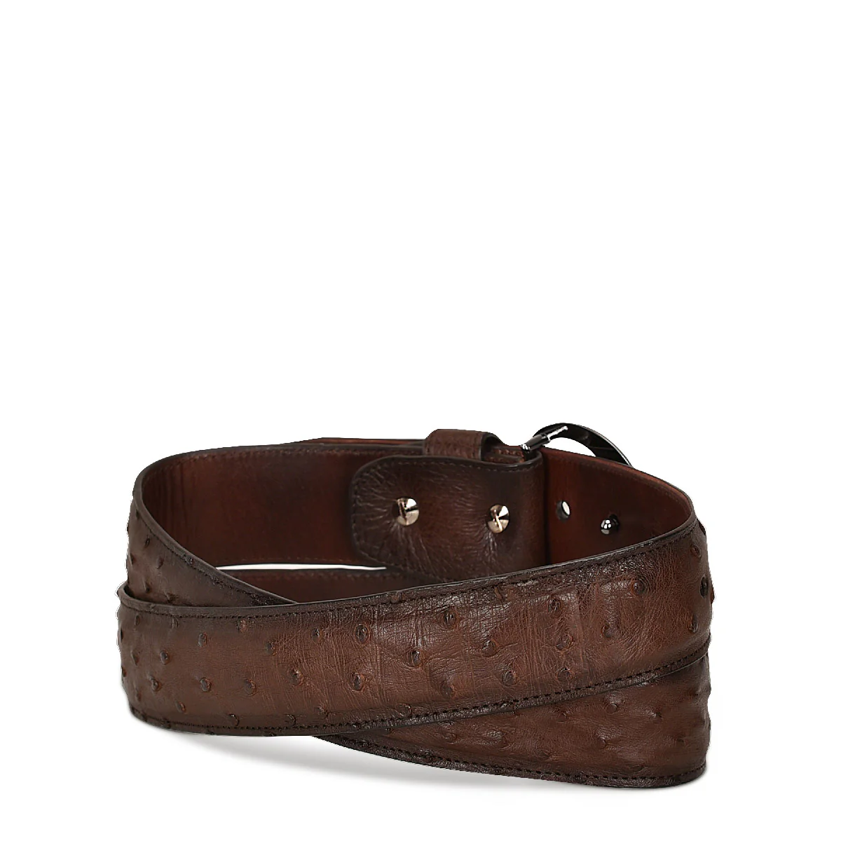 Men Ostrich Cuadra Belt BC272 - Image 2