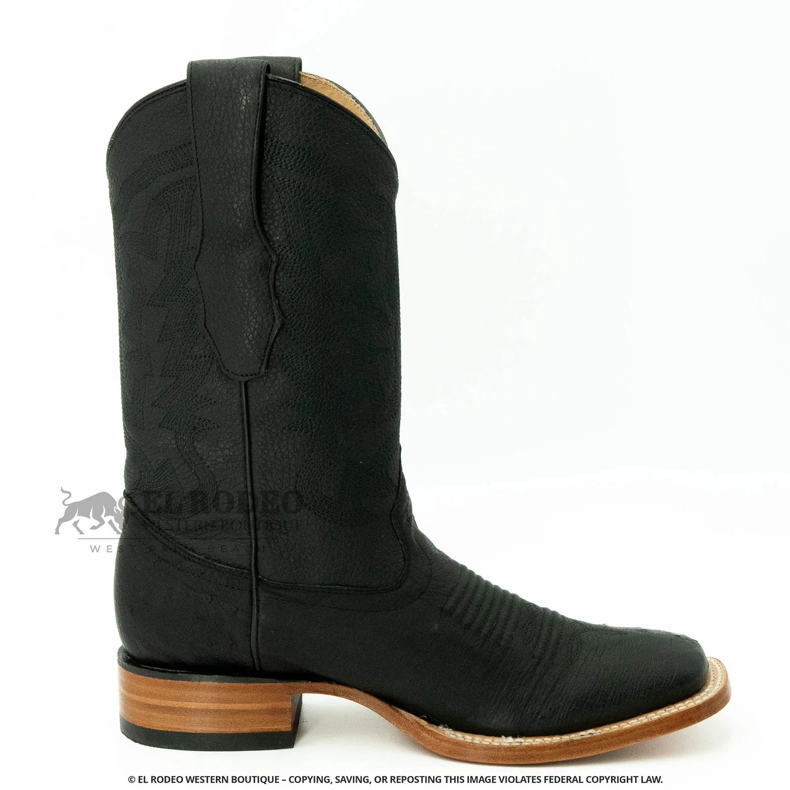 Men Los Altos Smooth Ostrich Boots H827G9705 - Image 2