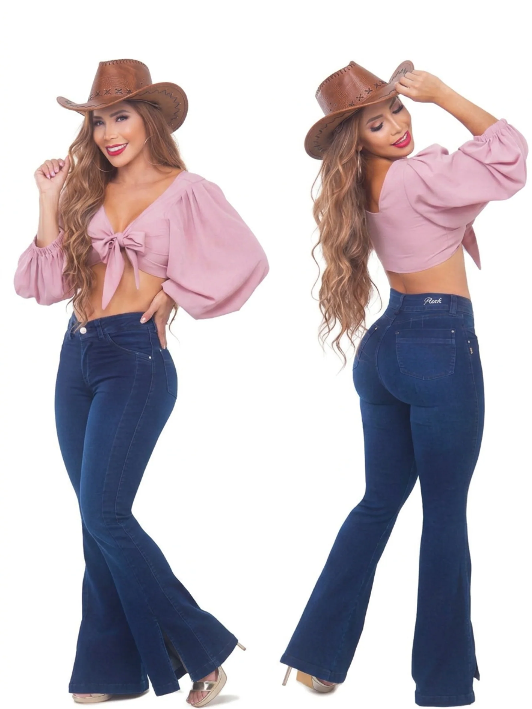 Women Black Jean BW-7009 II - Image 4