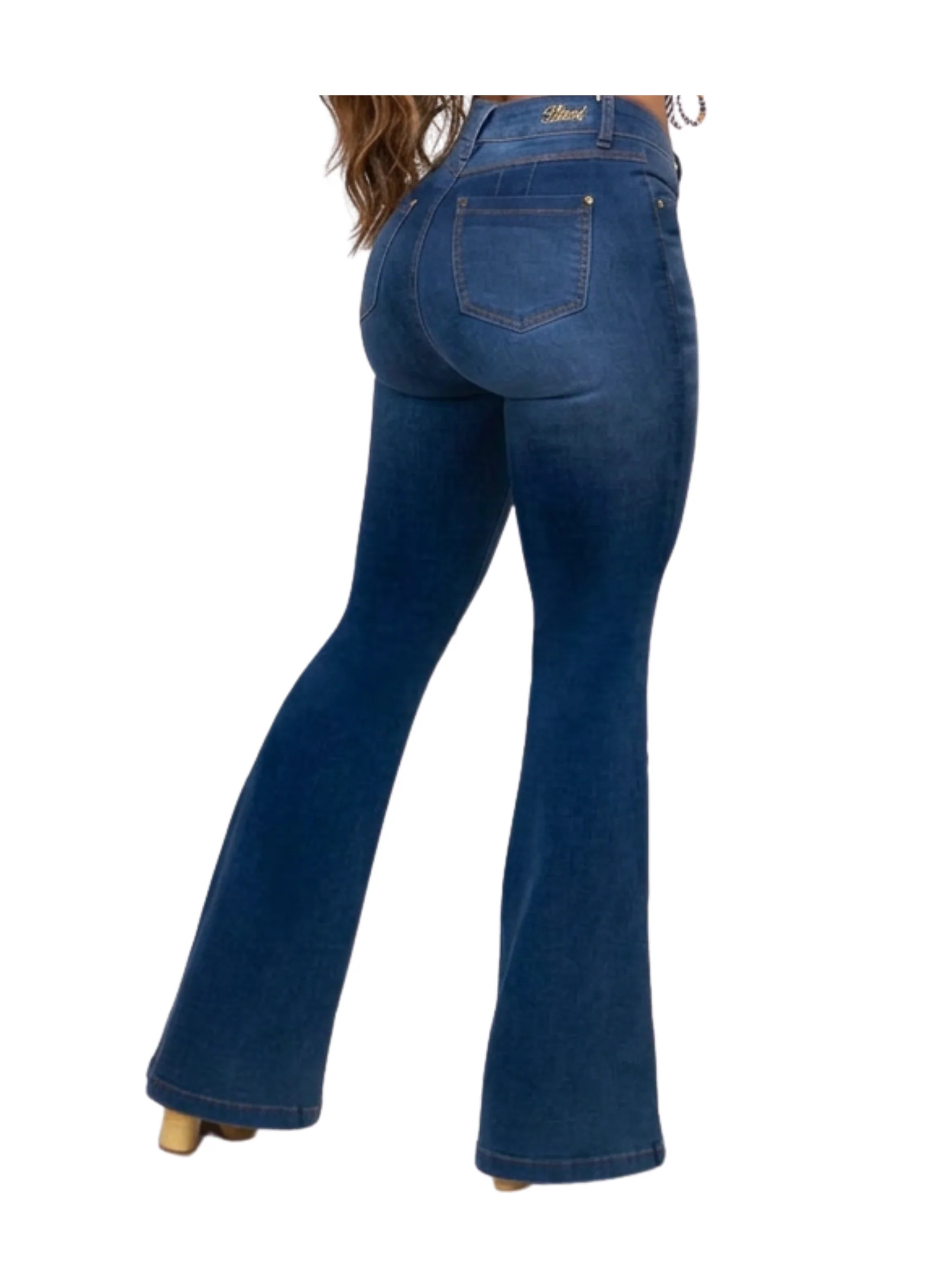 Women Black Jean BW-7015 - Image 3