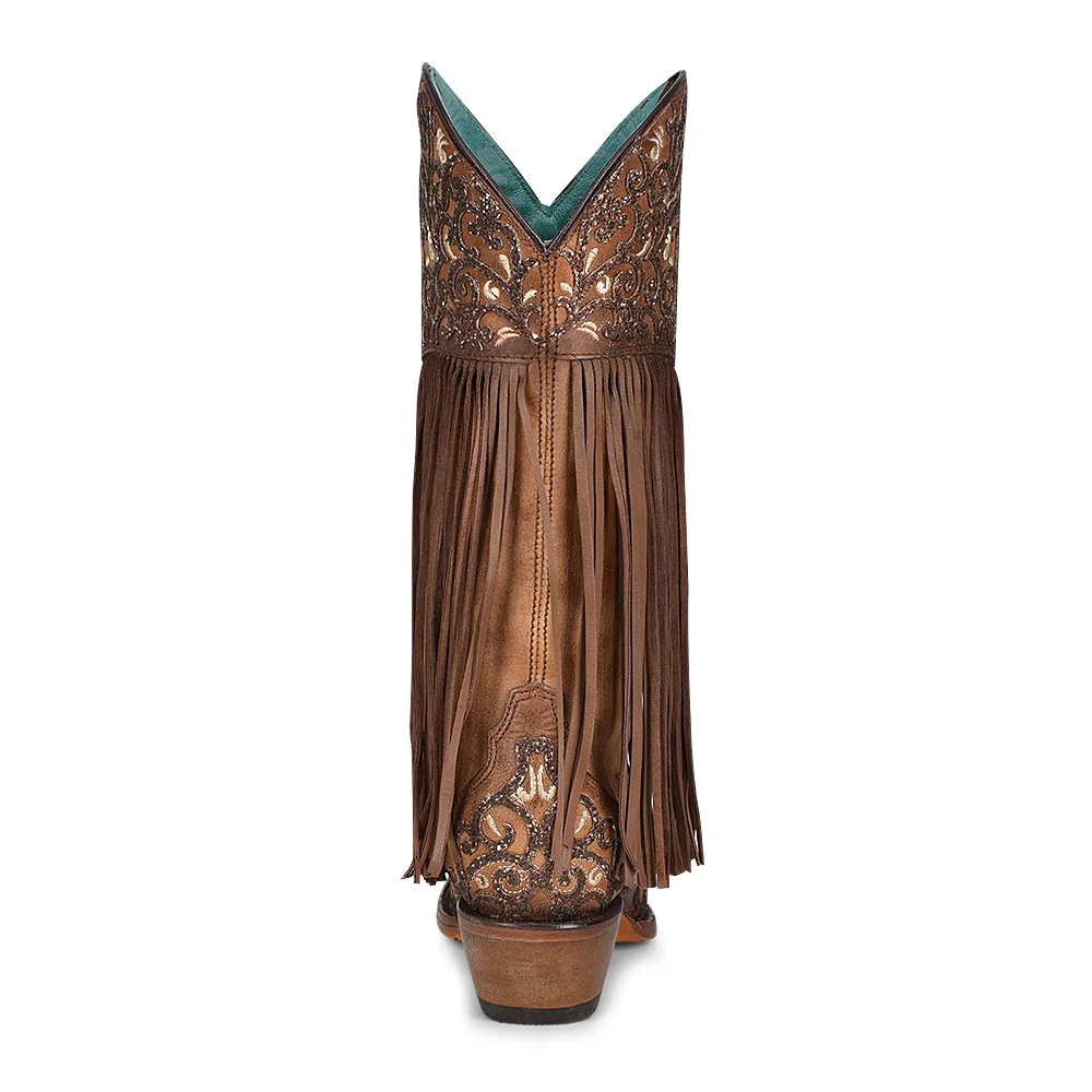 Women Corral Cowhide Boot C3876 - Image 4