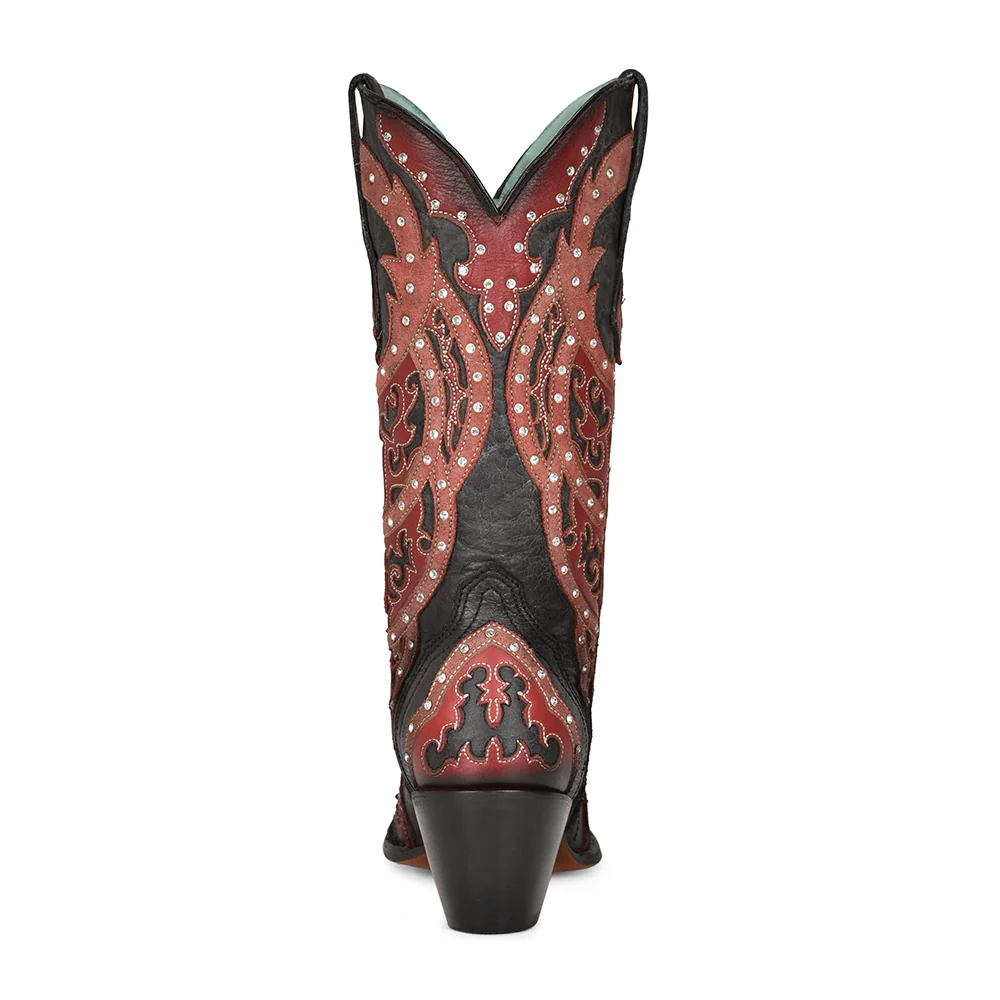 Women Corral Cowhide Boots C3942 - Image 4