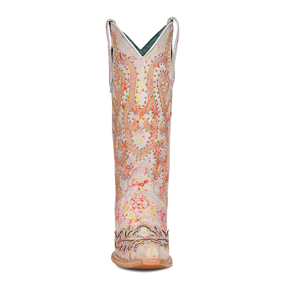 Women Corral Cowhide Boots C3980 - Image 3