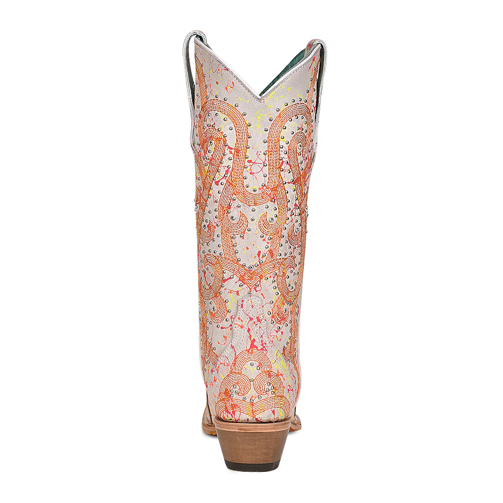 Women Corral Cowhide Boots C3980 - Image 4