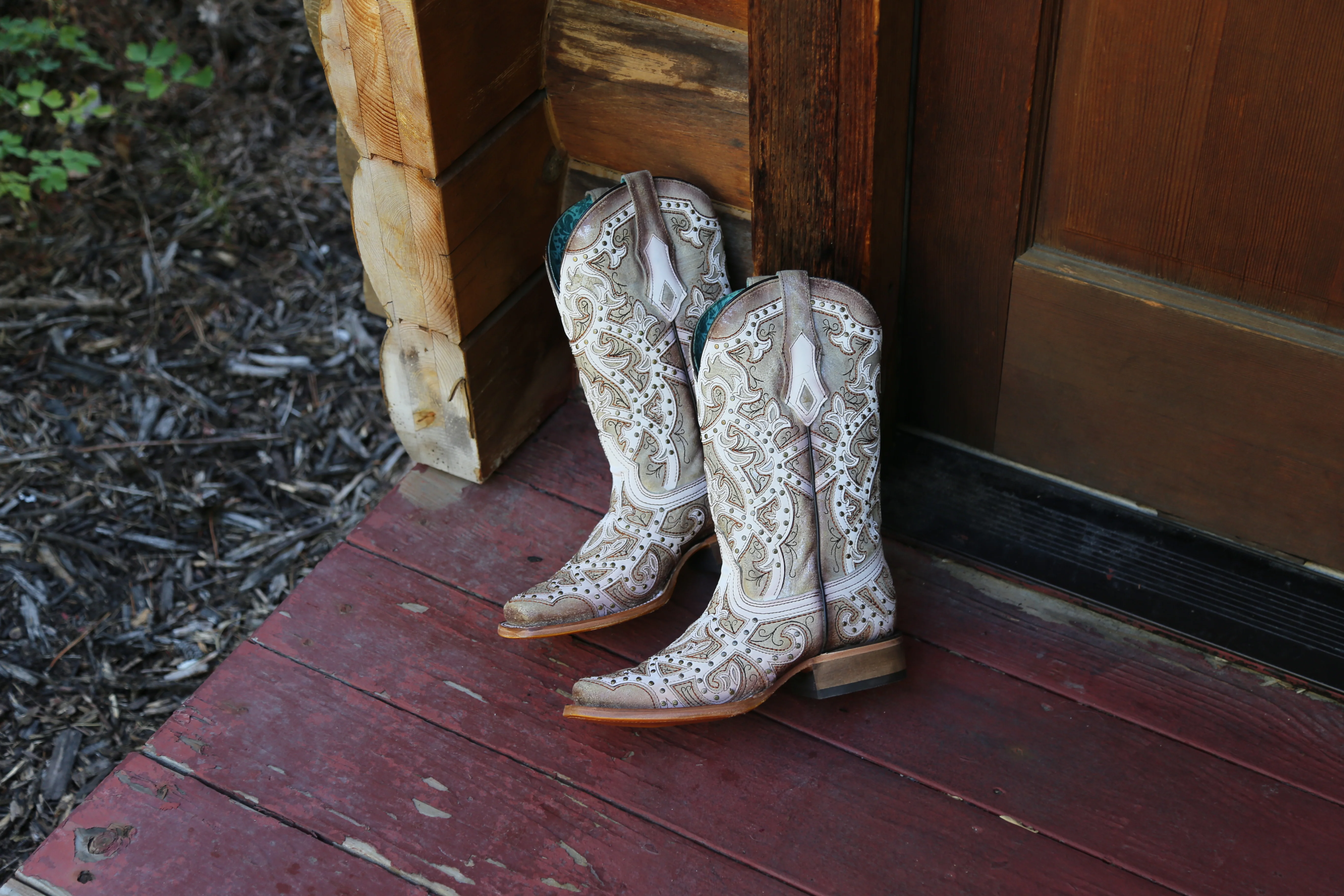 Women Corral Cowhide Boots C4045 - Image 5