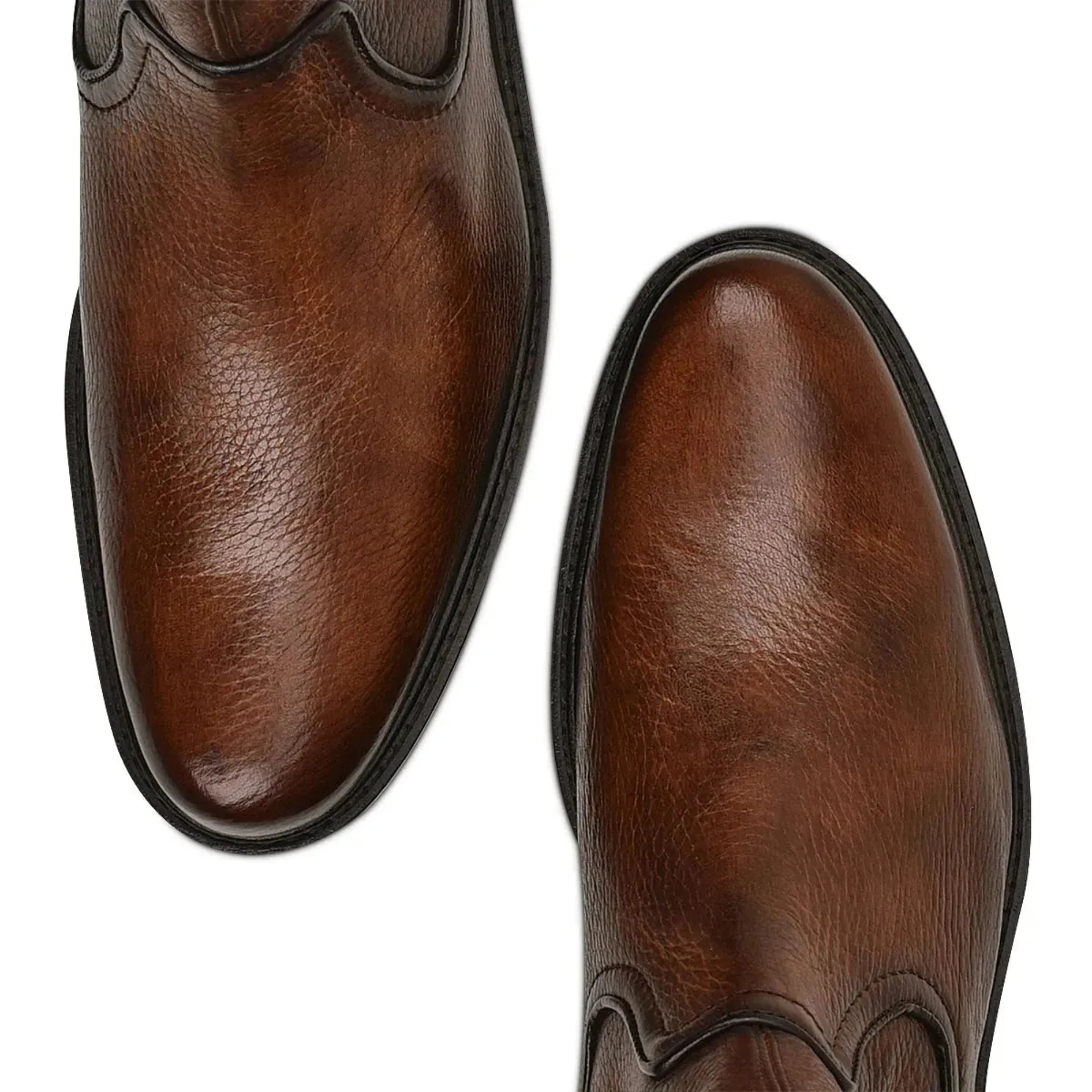 Men Cuadra Deerskin Ankle Boot FC661 - Image 9