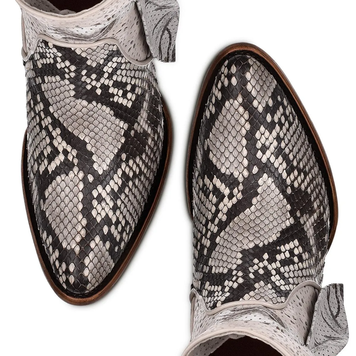Women Cuadra Python Ankle Boot CU570 - Image 8
