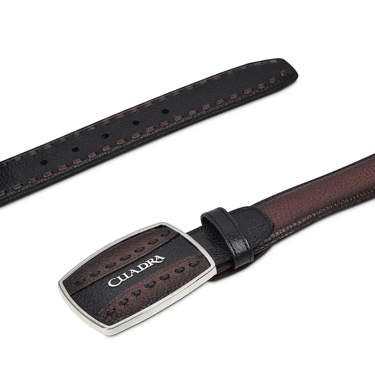 Men Cuadra Deerskin Belt BC261 - Image 3