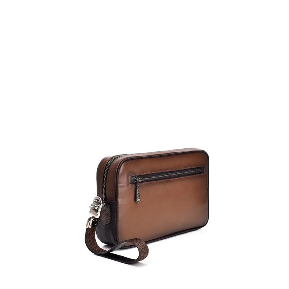 Men Cuadra Python Wallet DU312- BG - Image 4