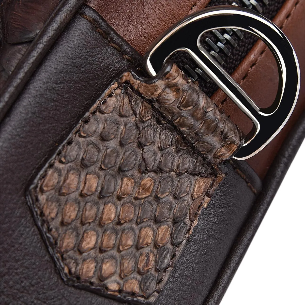 Men Cuadra Python Wallet DU312- BG - Image 6