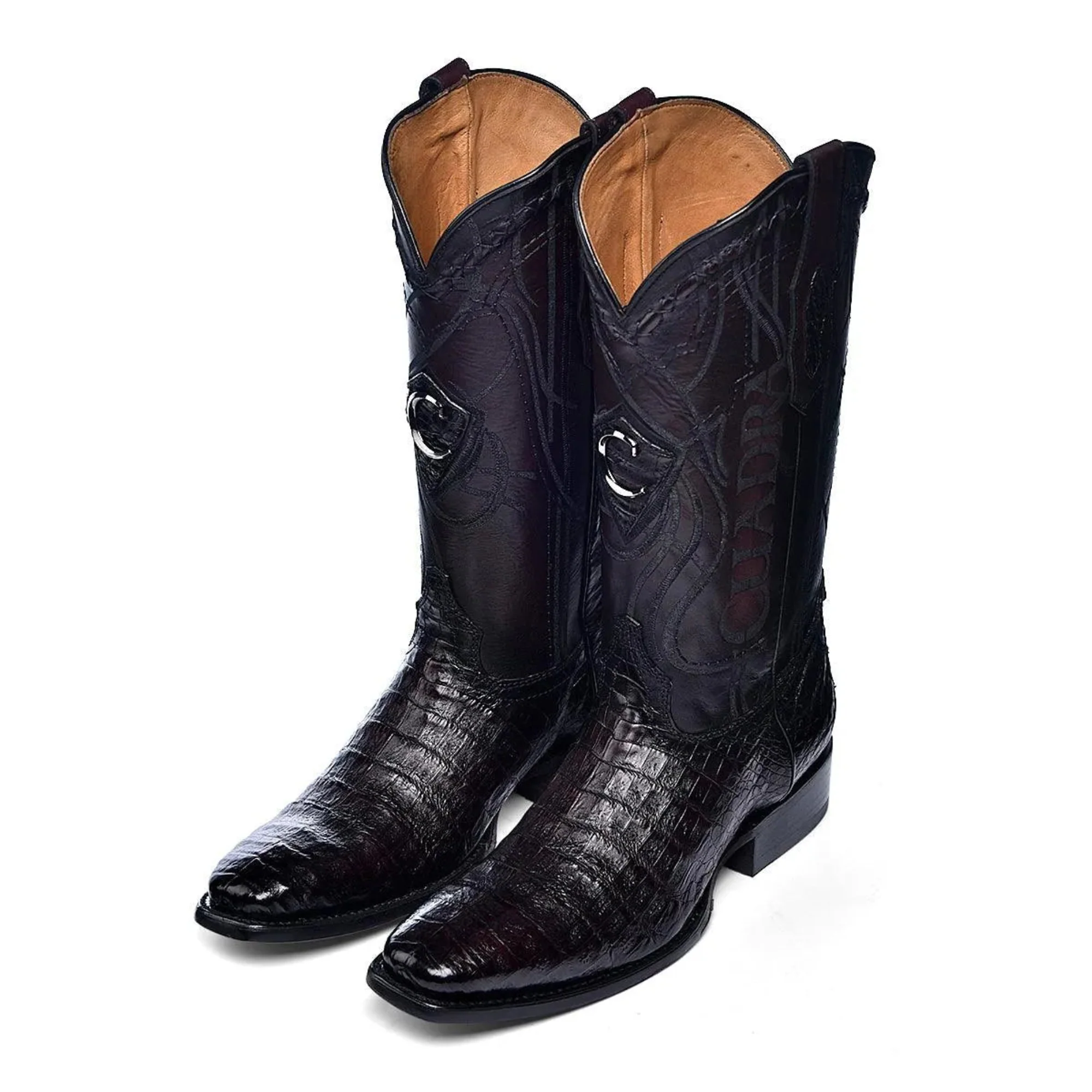 Men Cuadra Fuscus Caiman Boot CU845 - Image 7