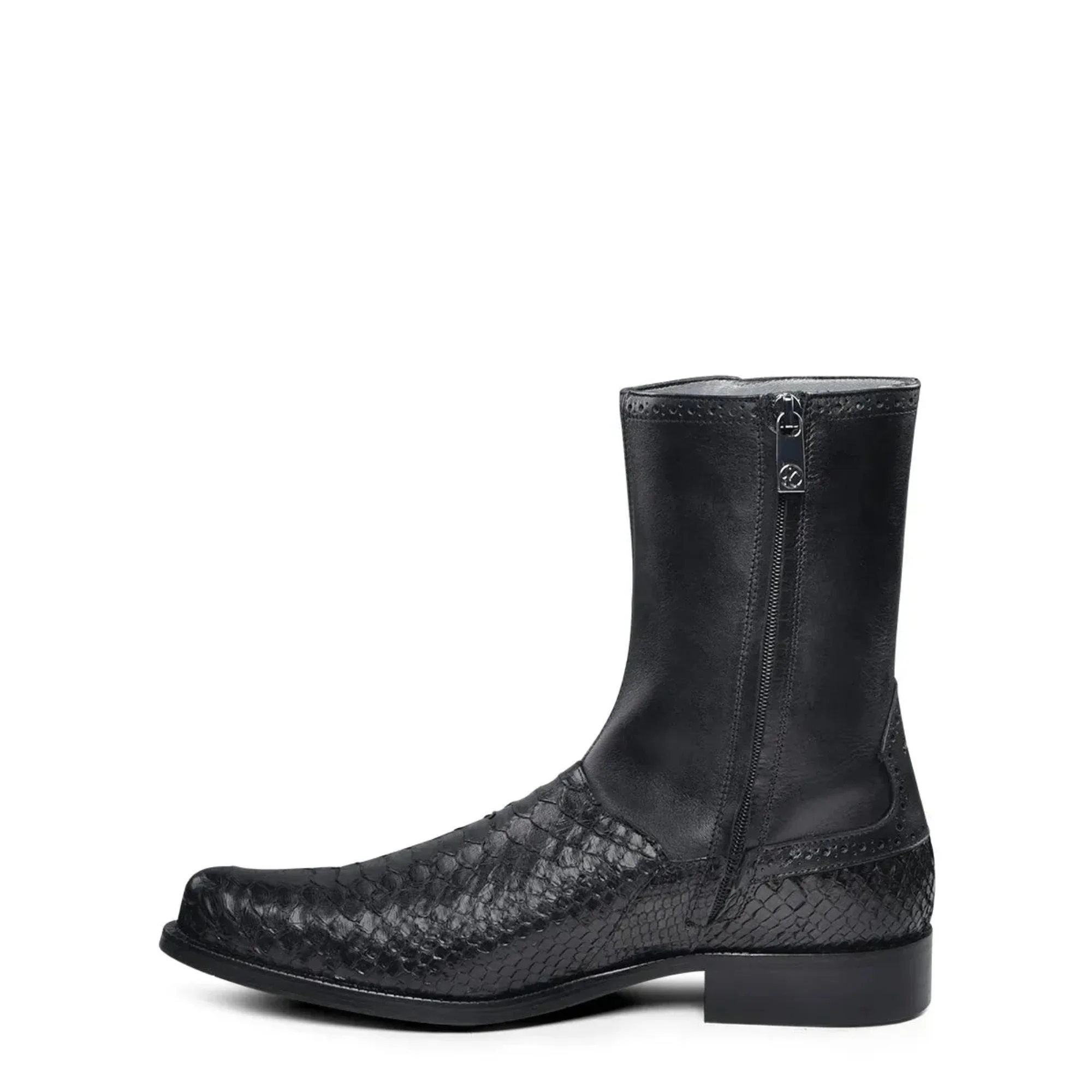 Men Franco Cuadra Python Ankle Boot FC817 - Image 4