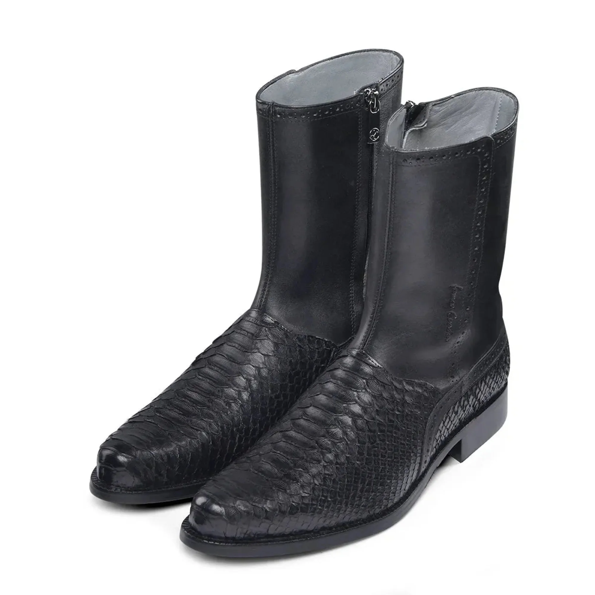 Men Franco Cuadra Python Ankle Boot FC817 - Image 8